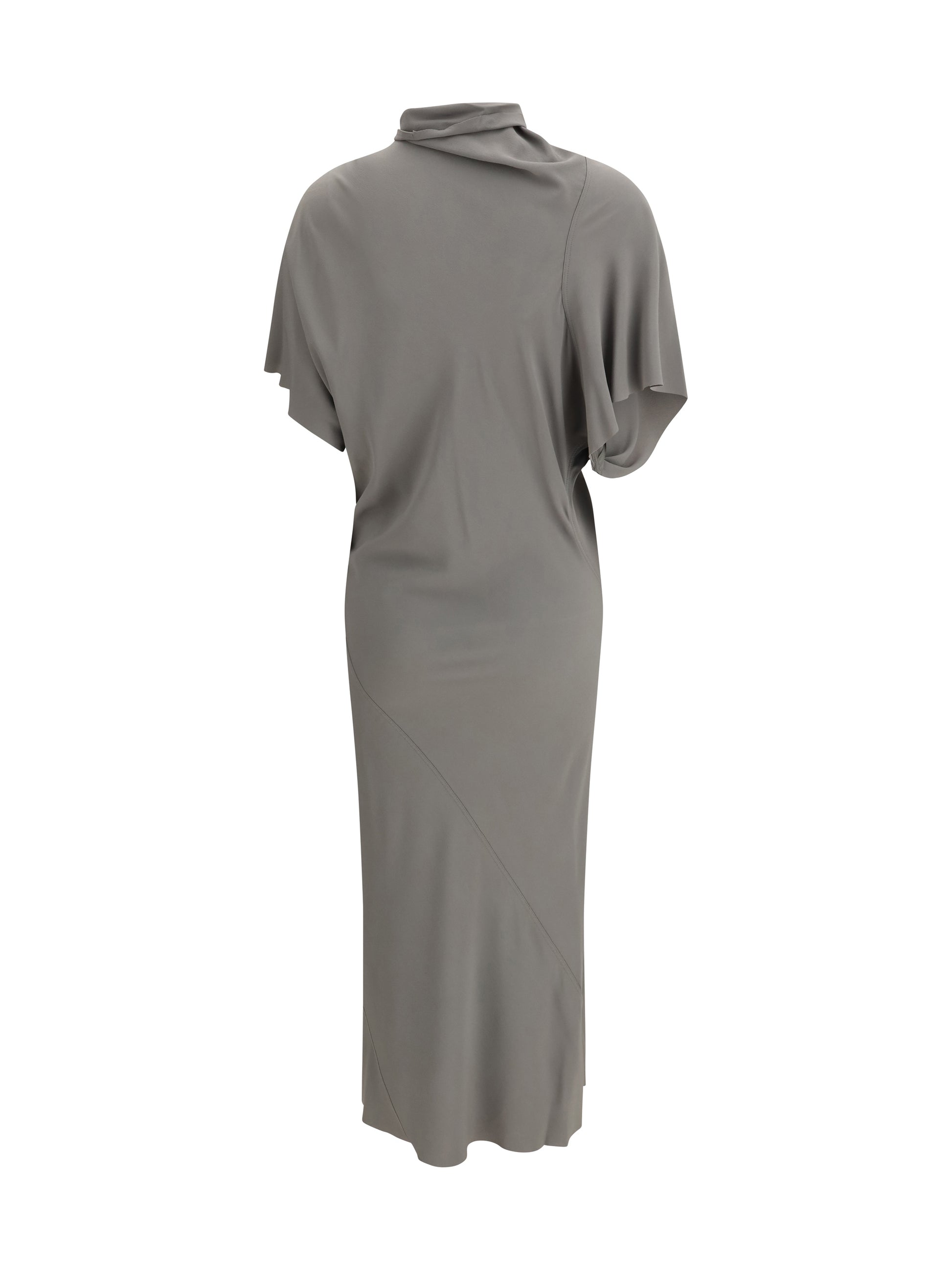 Rick Owens Women Asymmetric Midi Dress RICK OWENS