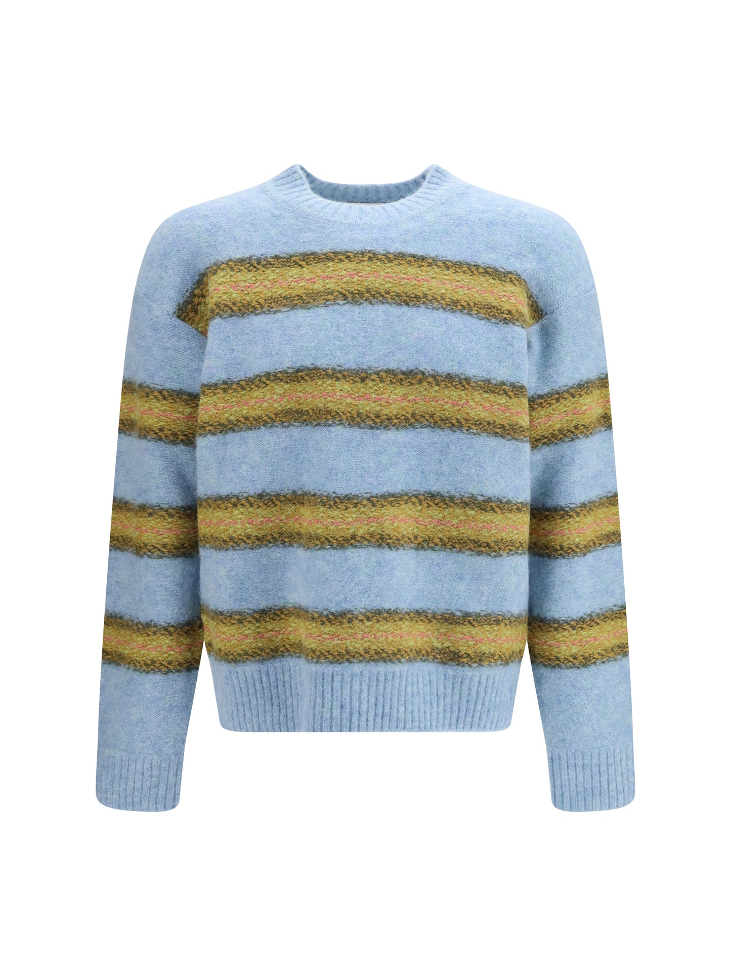 Dries Van Noten Men Striped Crewneck Sweater DRIES VAN NOTEN