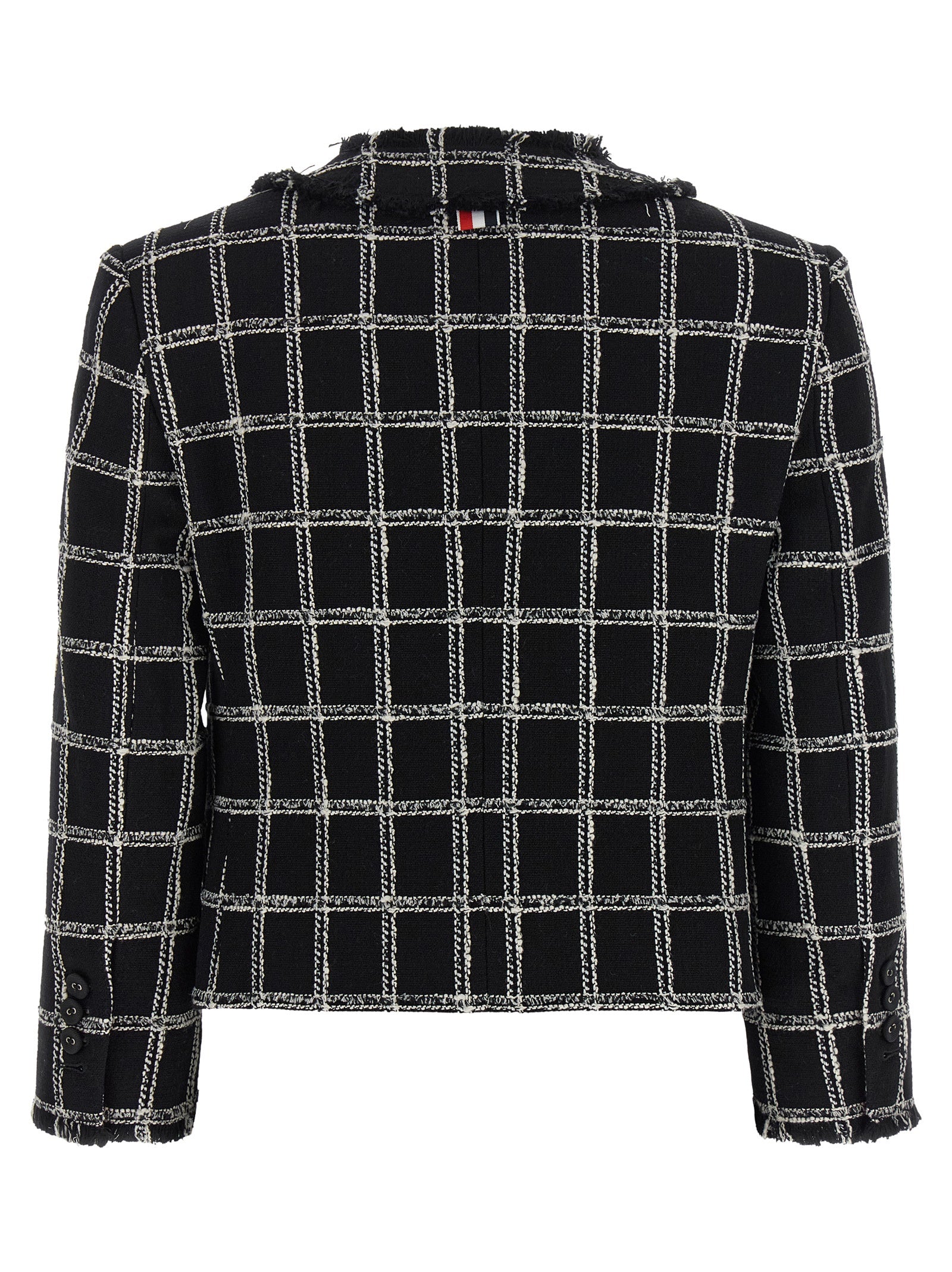 Thom Browne Women Tweed Blazer THOM BROWNE