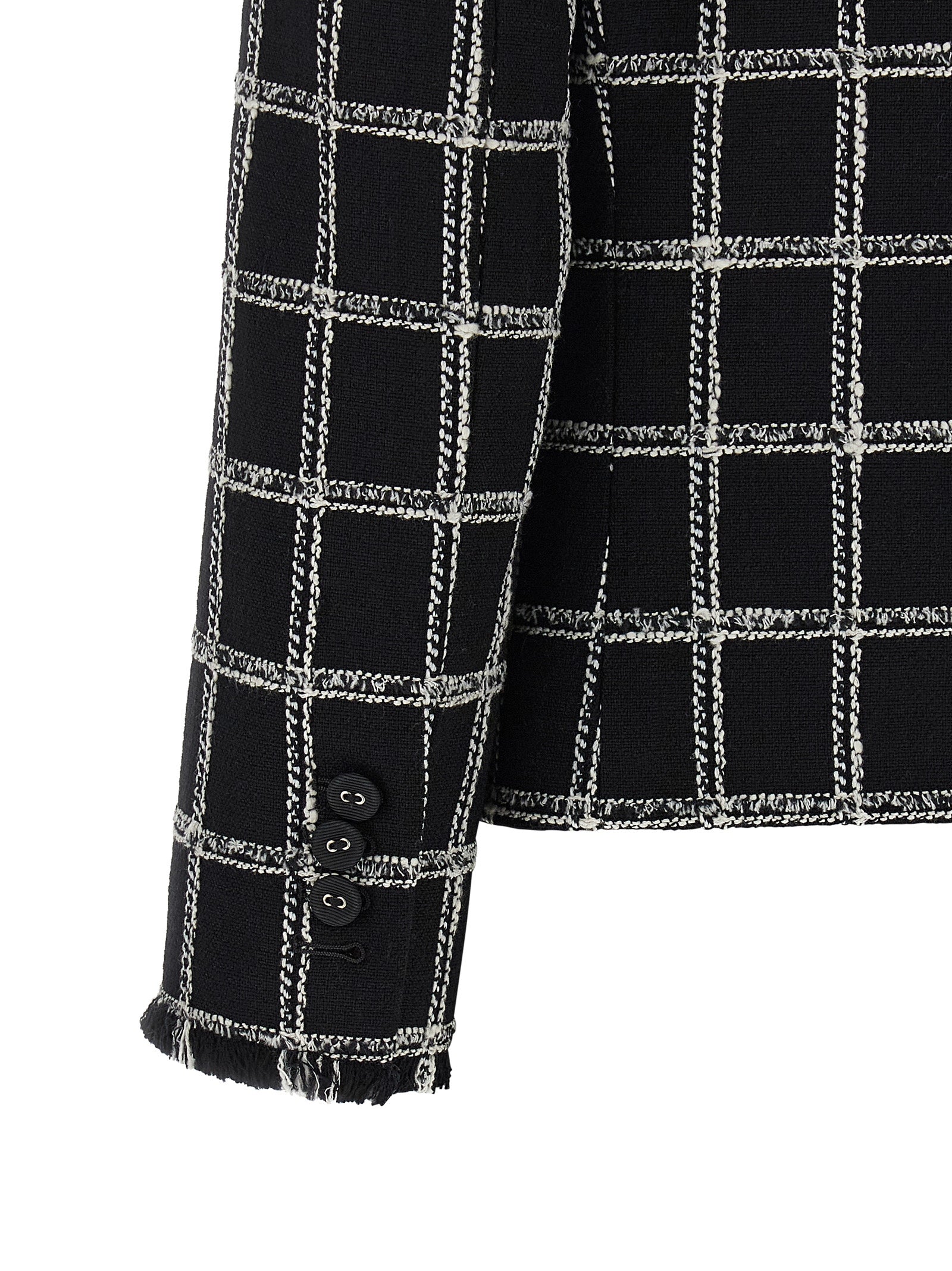 Thom Browne Women Tweed Blazer THOM BROWNE