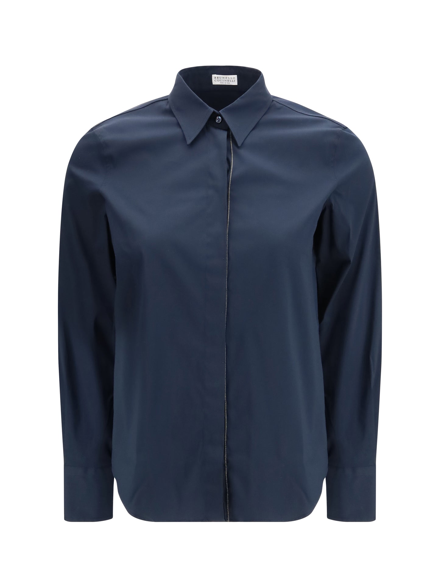 Brunello Cucinelli Women Shirt With Embellishments BRUNELLO CUCINELLI