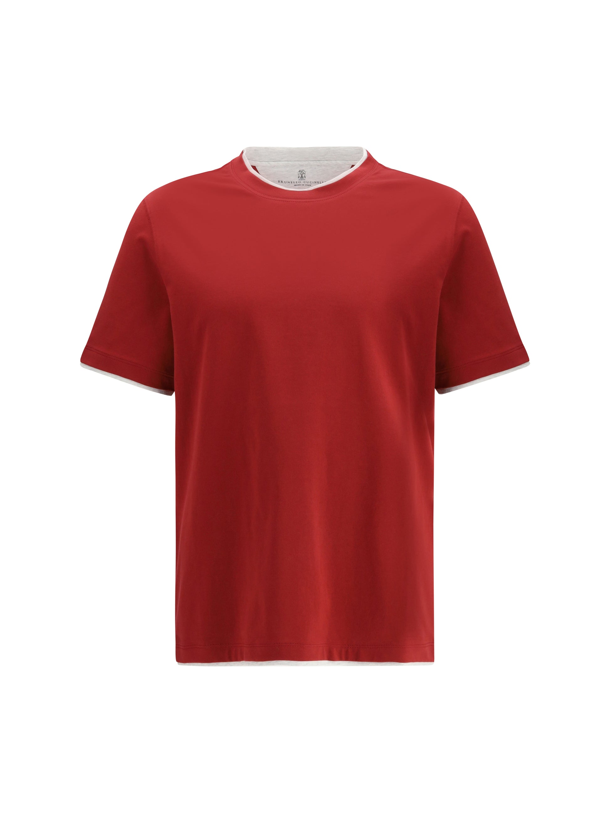 Brunello Cucinelli Men Cotton T-Shirt BRUNELLO CUCINELLI