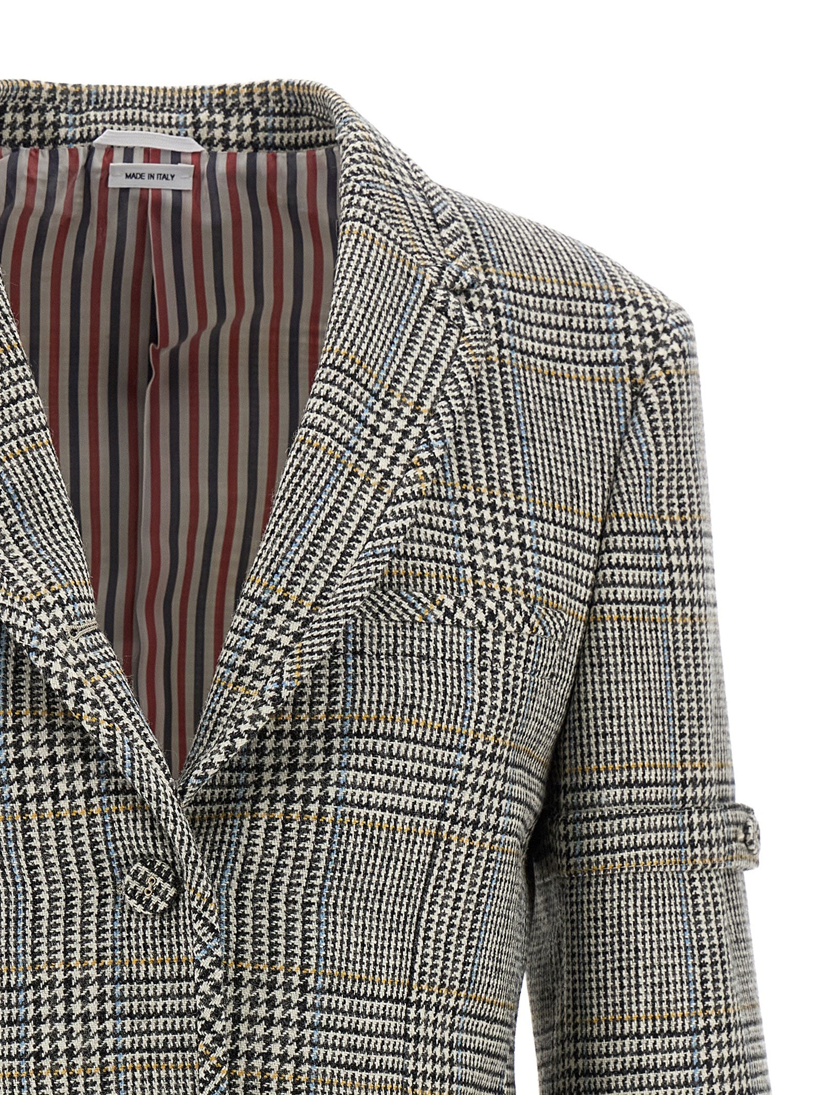 Thom Browne Women Prince Of Wales Blazer THOM BROWNE