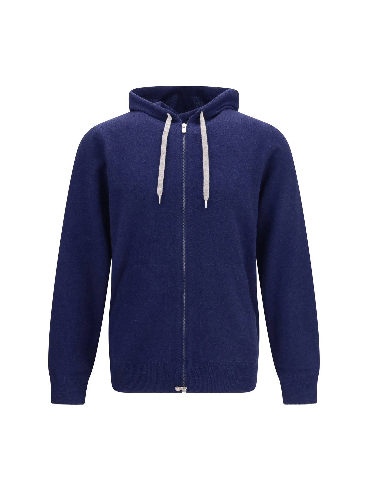 Brunello Cucinelli Men Cashmere Zip Up Hoodie BRUNELLO CUCINELLI