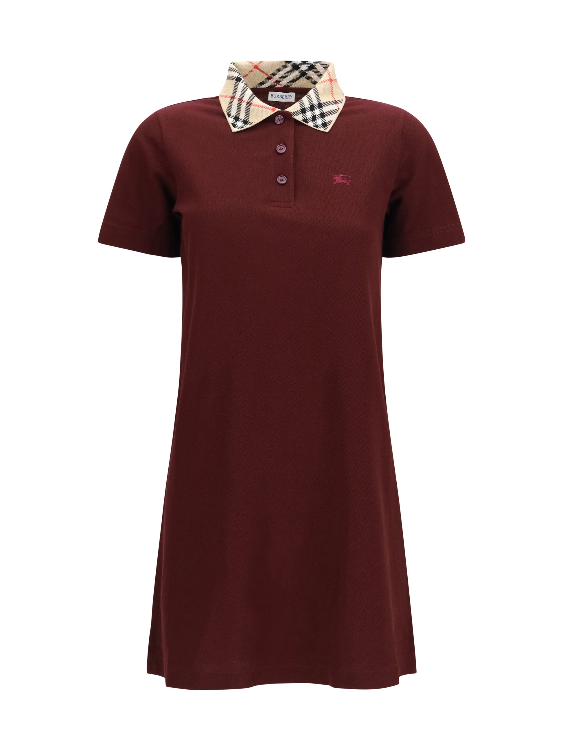 Burberry Women Polo-Style Cotton Dress BURBERRY