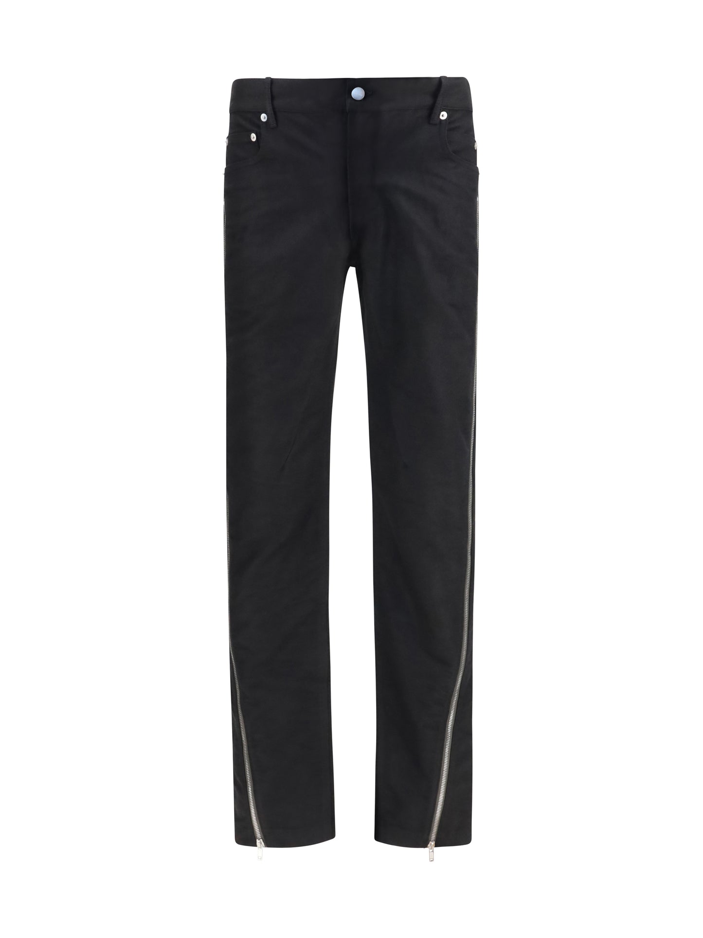 Rick Owens Men Vega Jeans With Side Zip RICK OWENS