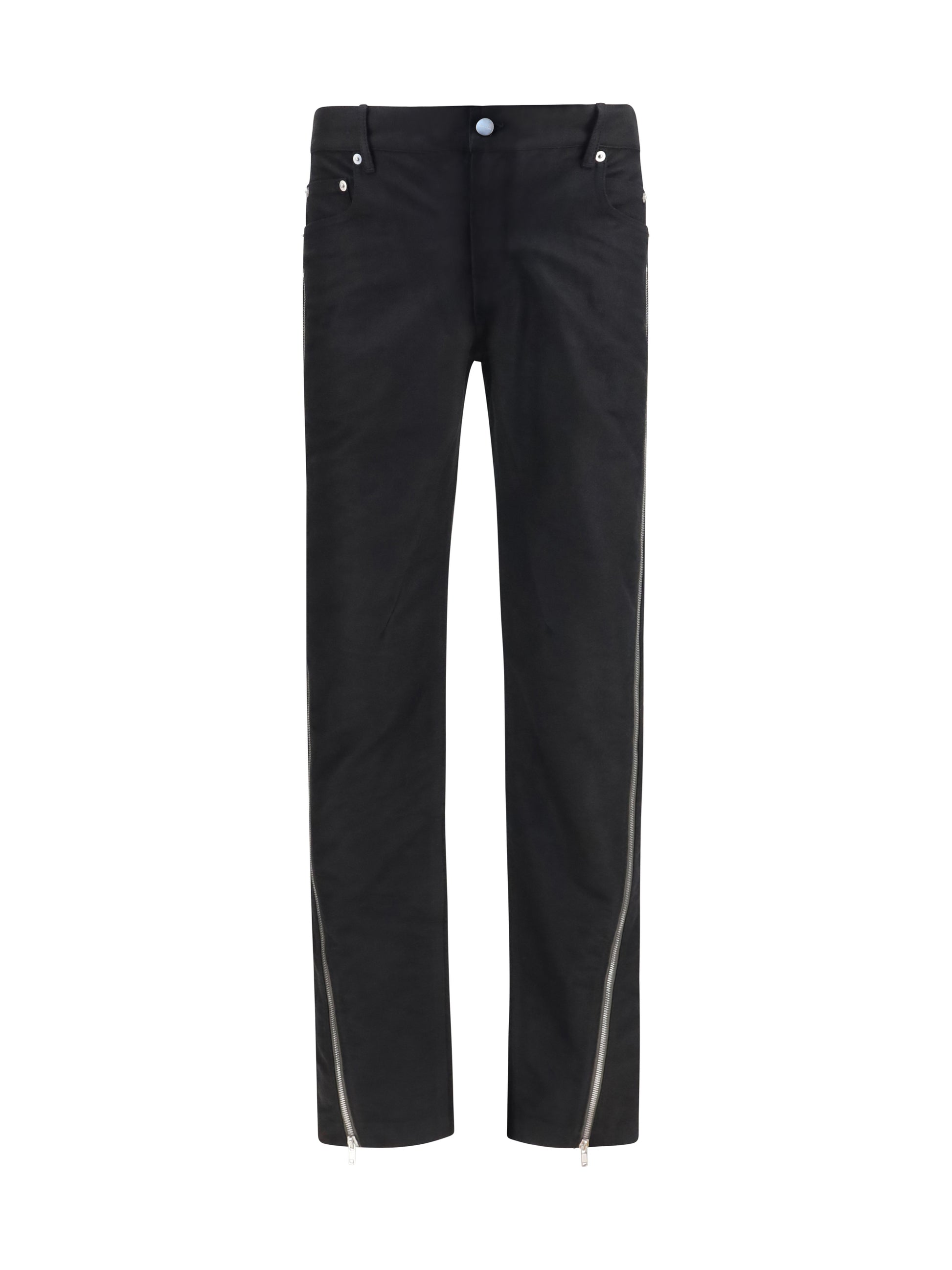 Rick Owens Men Vega Jeans With Side Zip RICK OWENS