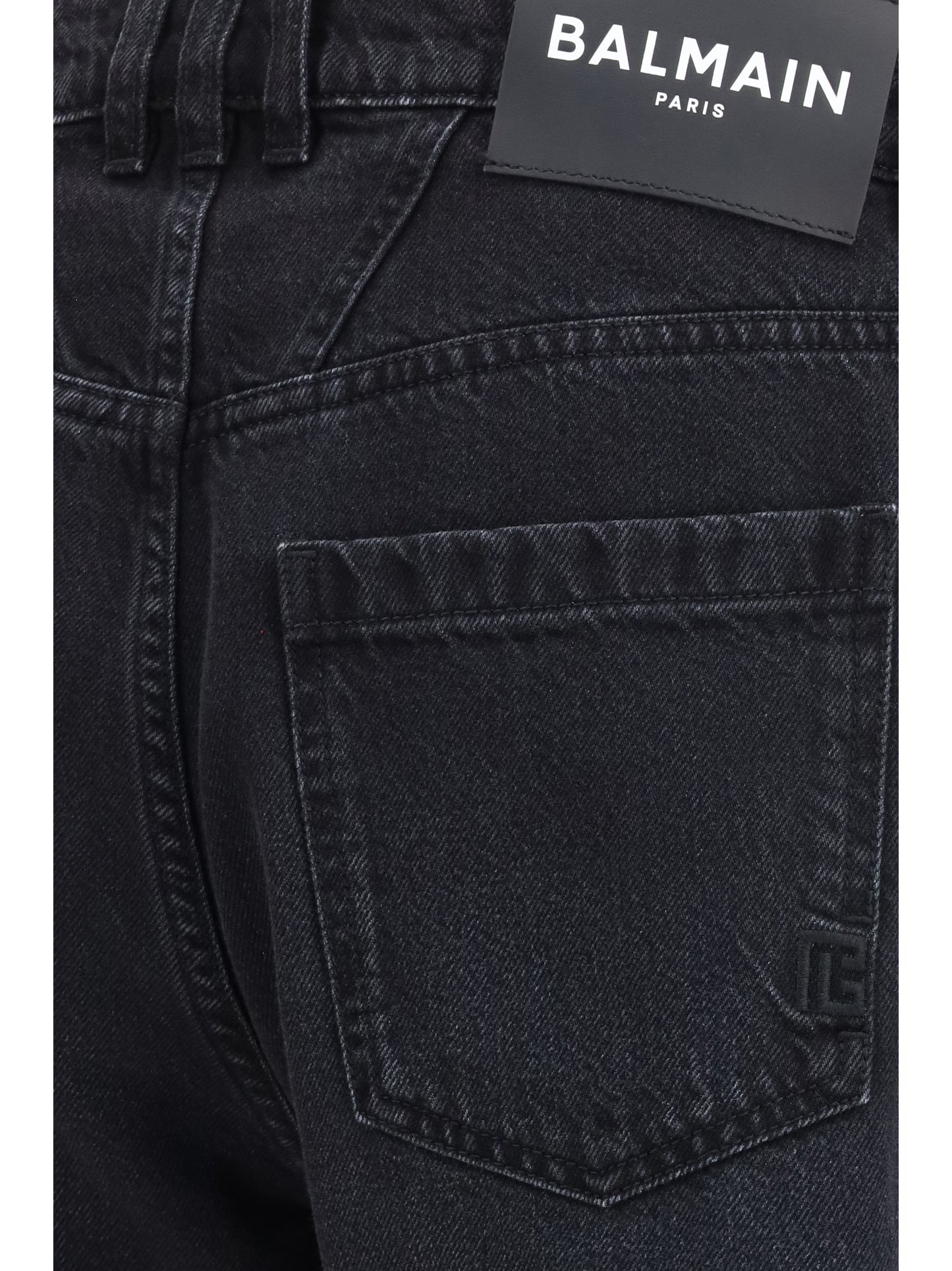 Balmain Men Straight-Leg Denim Jeans BALMAIN