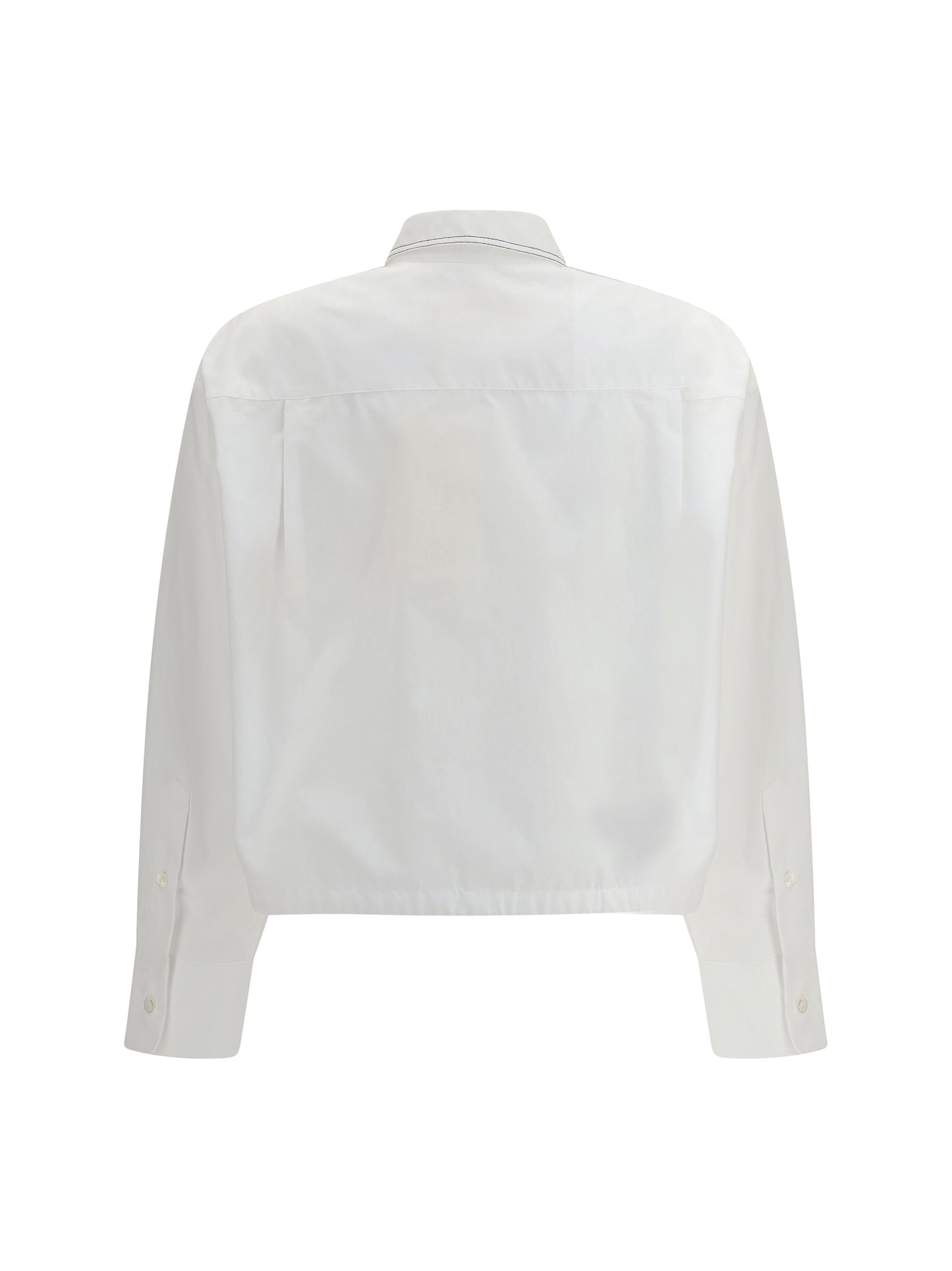 Marni Women Cropped Long-Sleeve Shirt MARNI