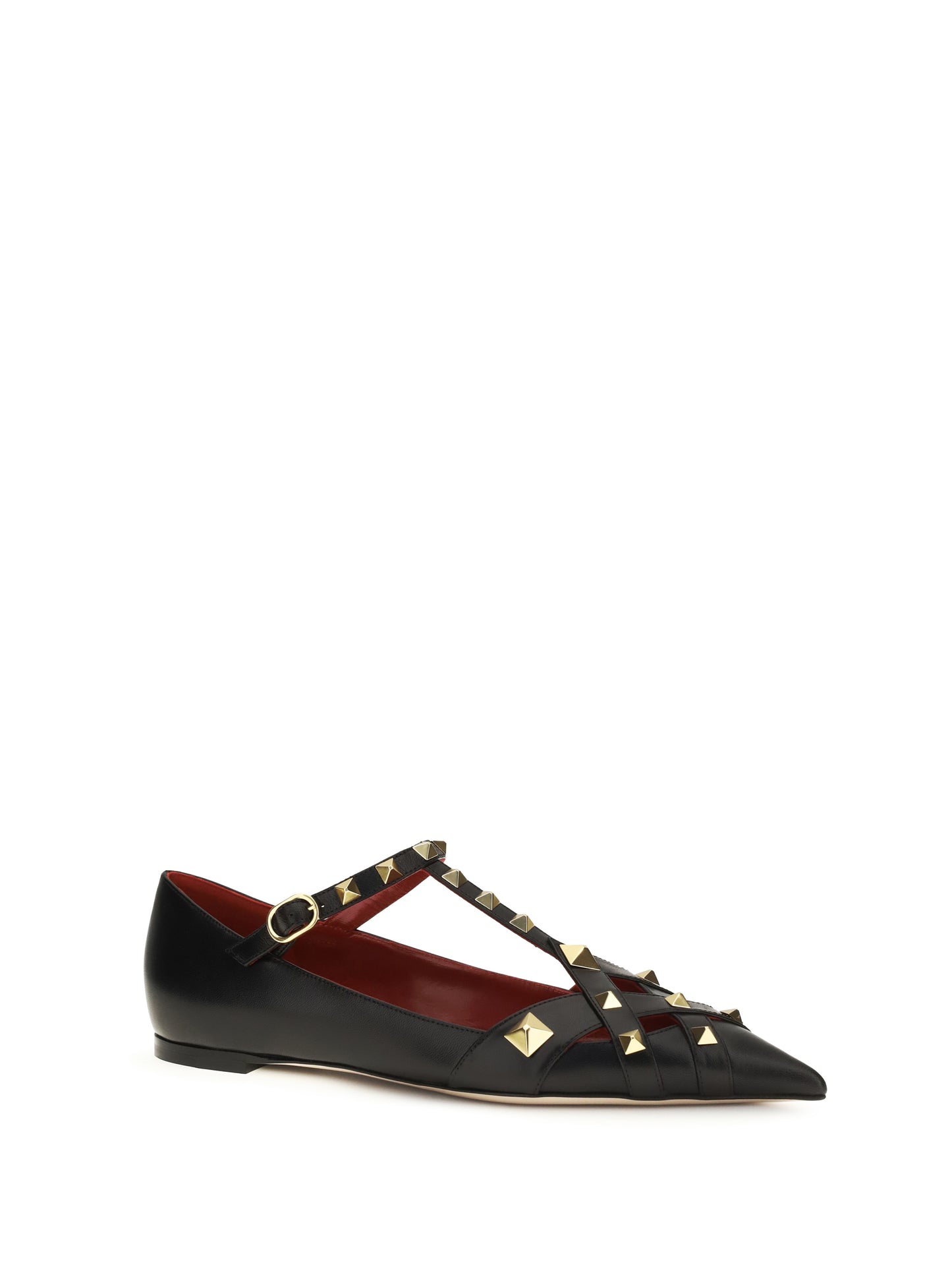 Valentino Garavani Women Studdy Ballerinas In Kidskin VALENTINO GARAVANI