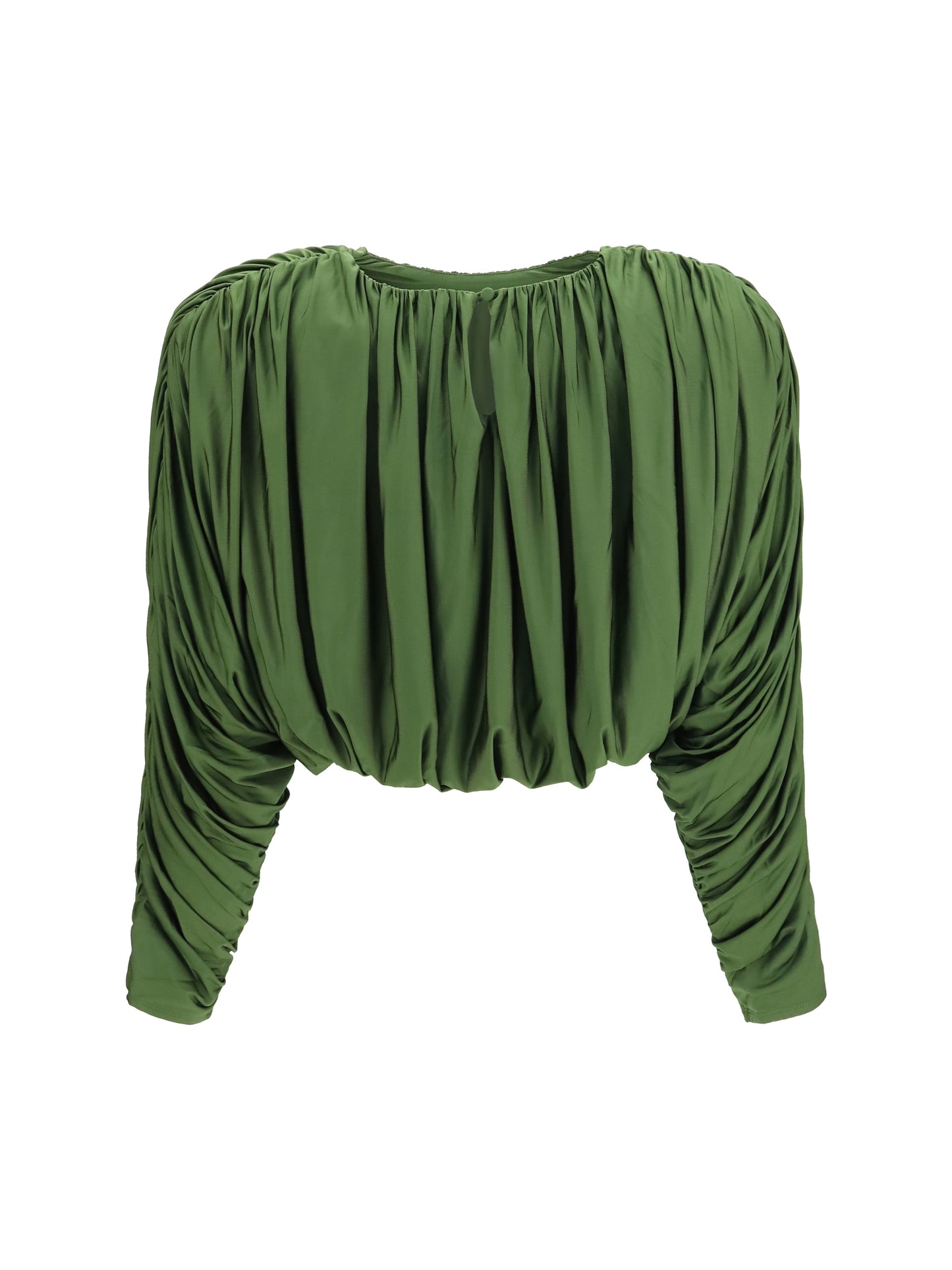 Self-Portrait Women Draped Jersey Top SELF-PORTRAIT