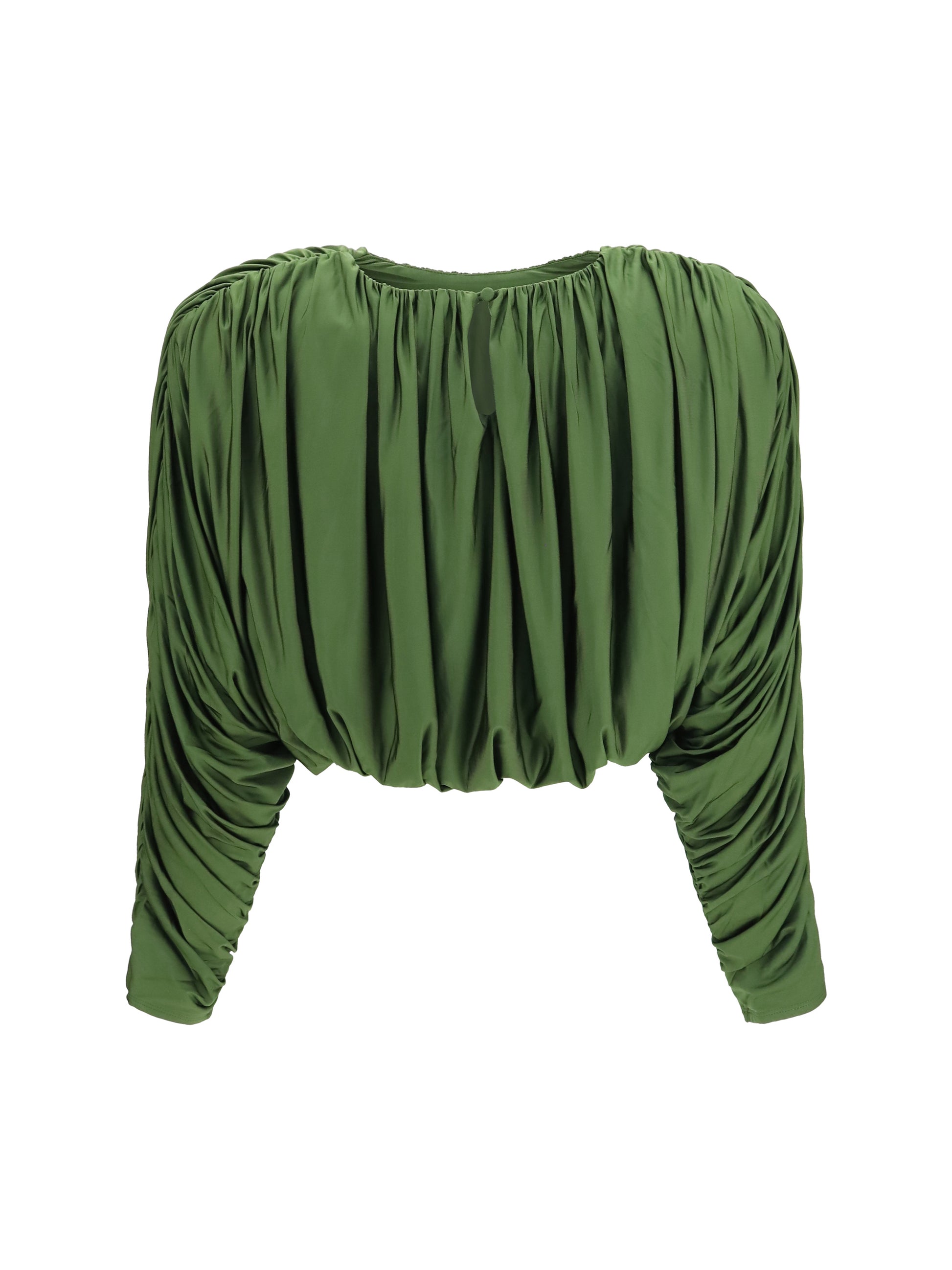Self-Portrait Women Draped Jersey Top SELF-PORTRAIT