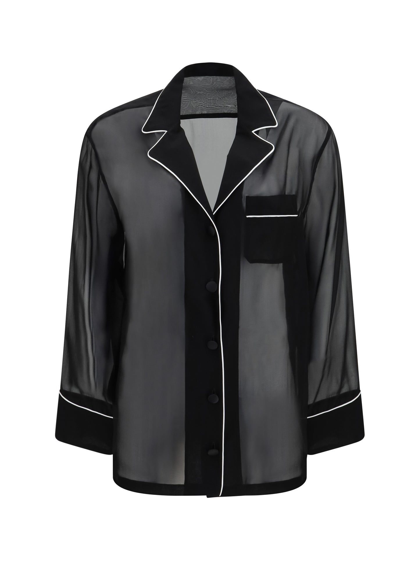 Dolce & Gabbana Women Chiffon Shirt DOLCE & GABBANA
