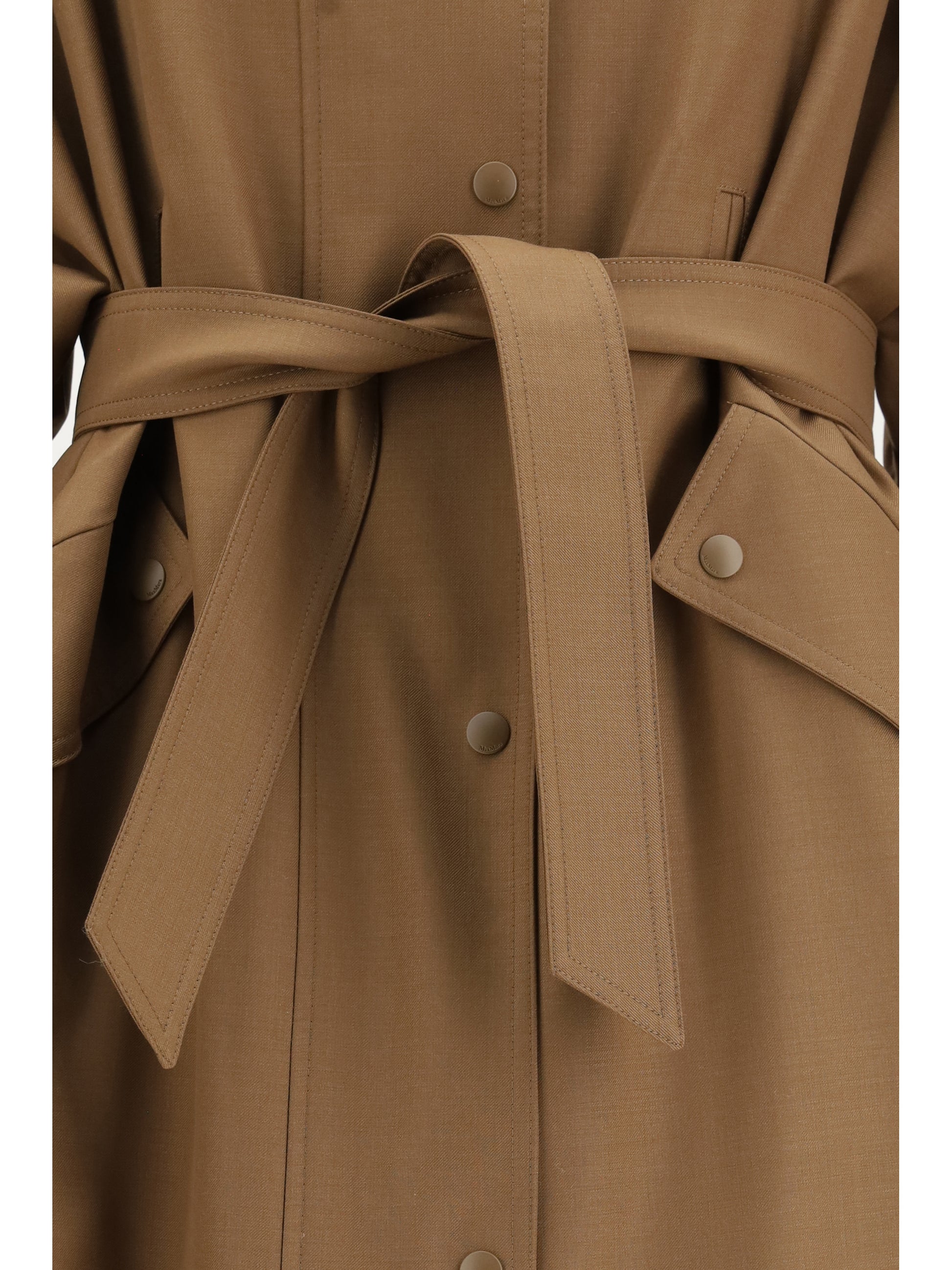 Max Mara Women Long Duster Coat MAX MARA