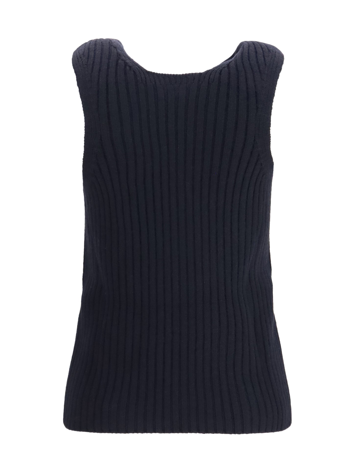 Bottega Veneta Women Merino Wool Ribbed Tank Top BOTTEGA VENETA