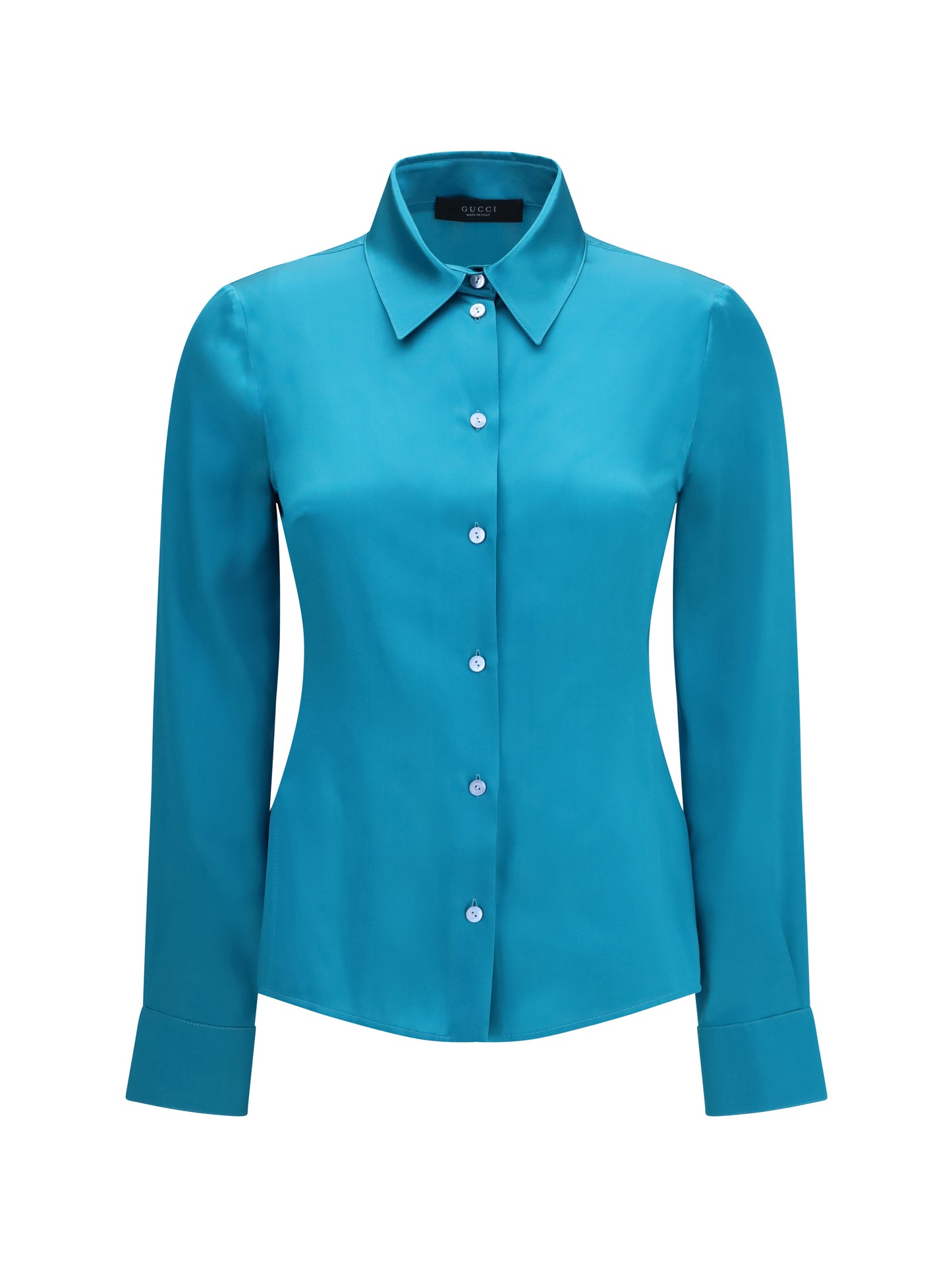 Gucci Women Silk Satin Shirt GUCCI