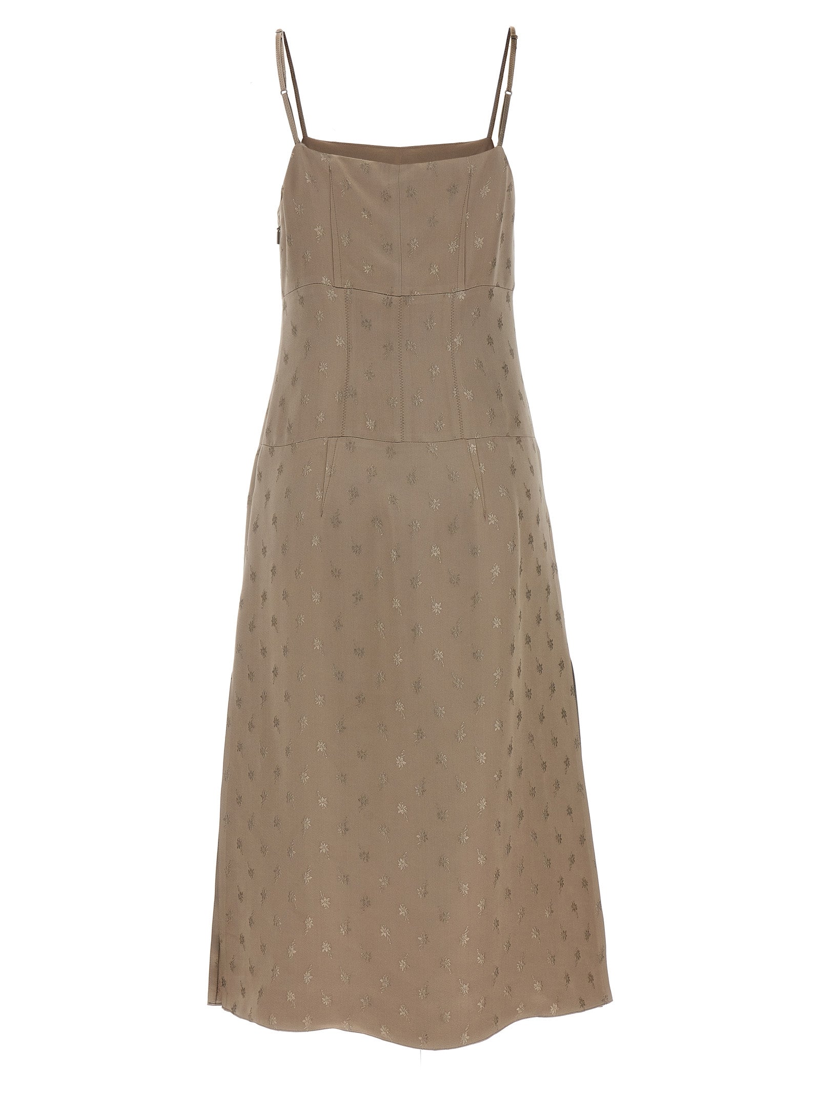 Fendi Women Satin Midi Dress FENDI