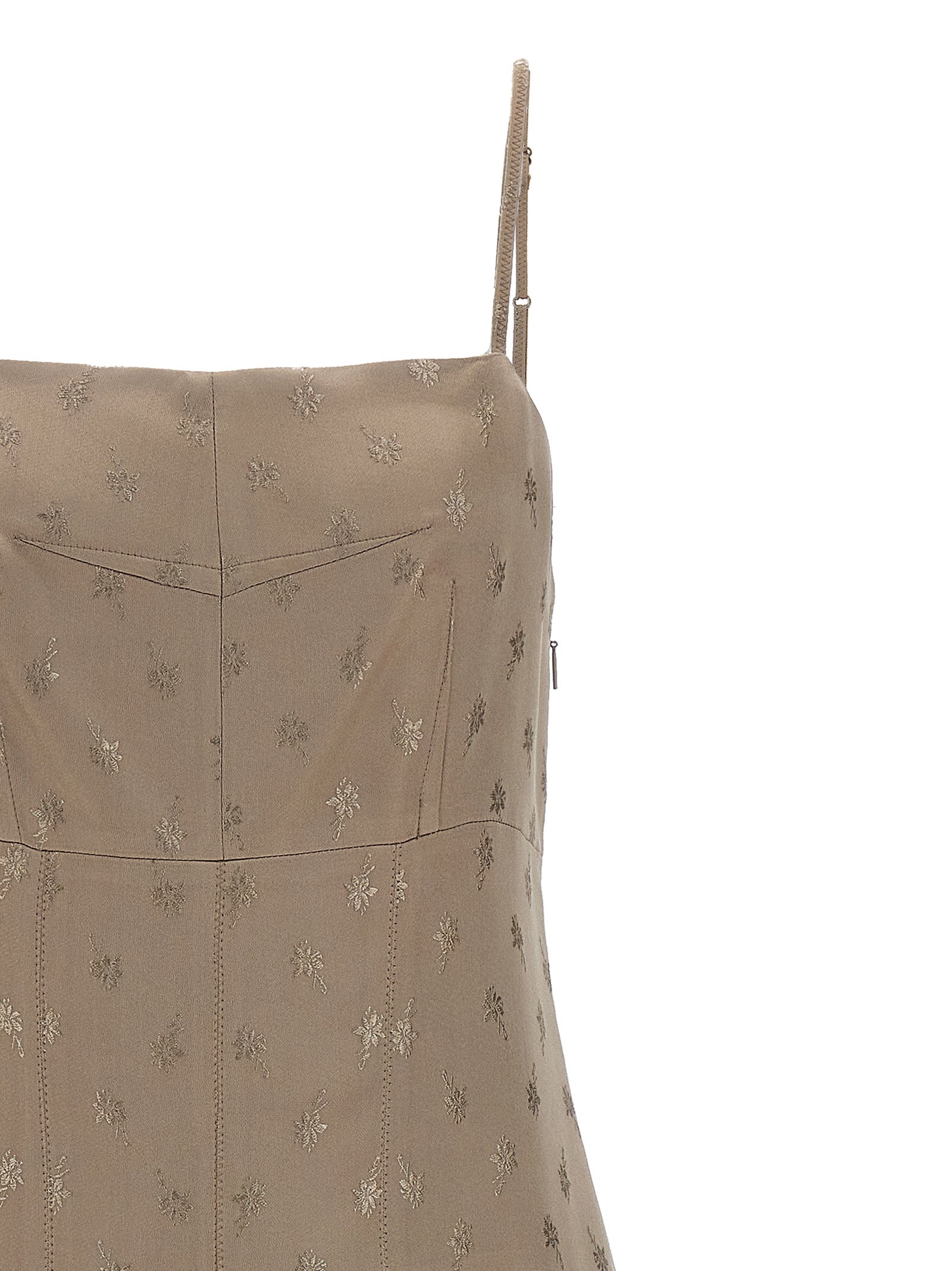 Fendi Women Satin Midi Dress FENDI