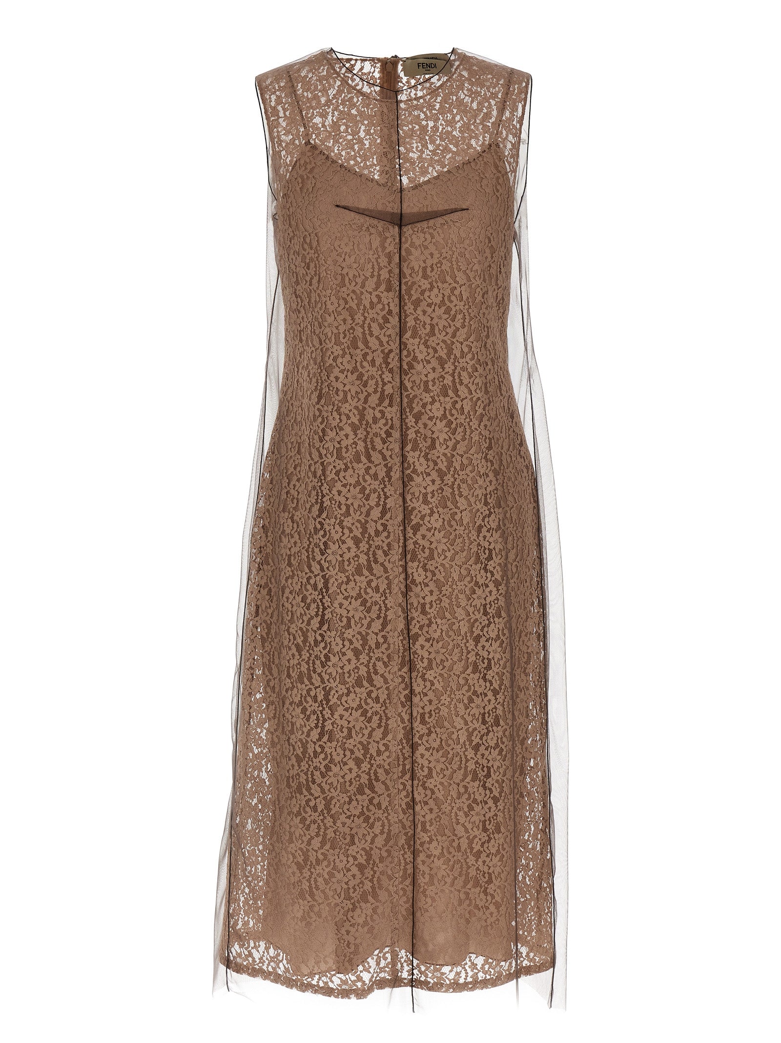 Fendi Women Floral Lace Dress FENDI