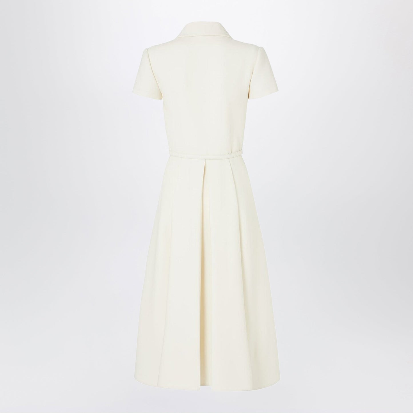 Fendi Ivory Wool And Silk Dress Women FENDI