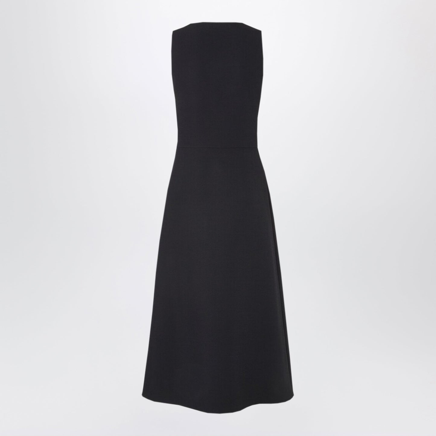 Fendi Black Silk And Wool Dress Women FENDI