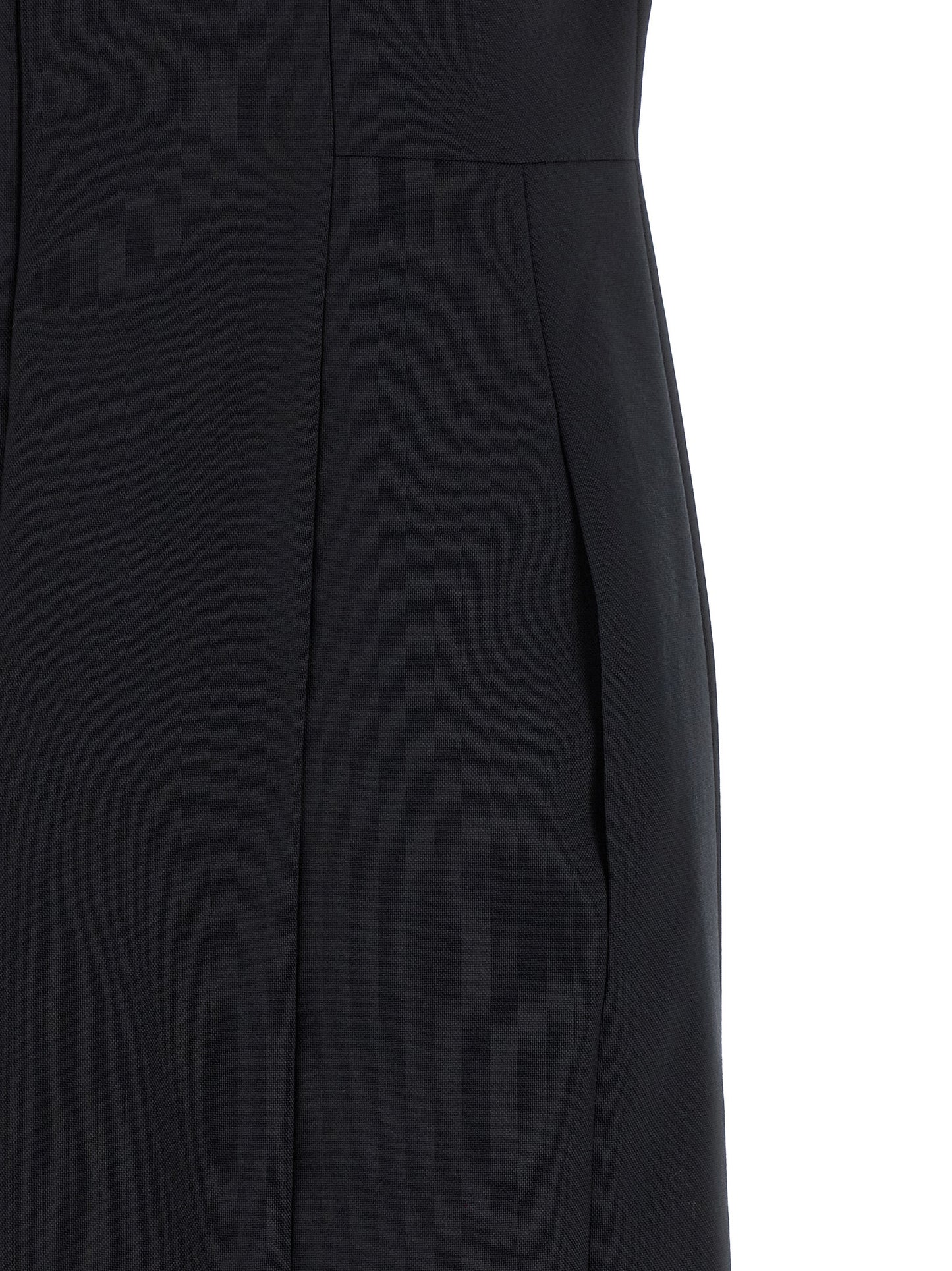 Thom Browne Women Polo Dress With Intarsia And Rwb Detail THOM BROWNE