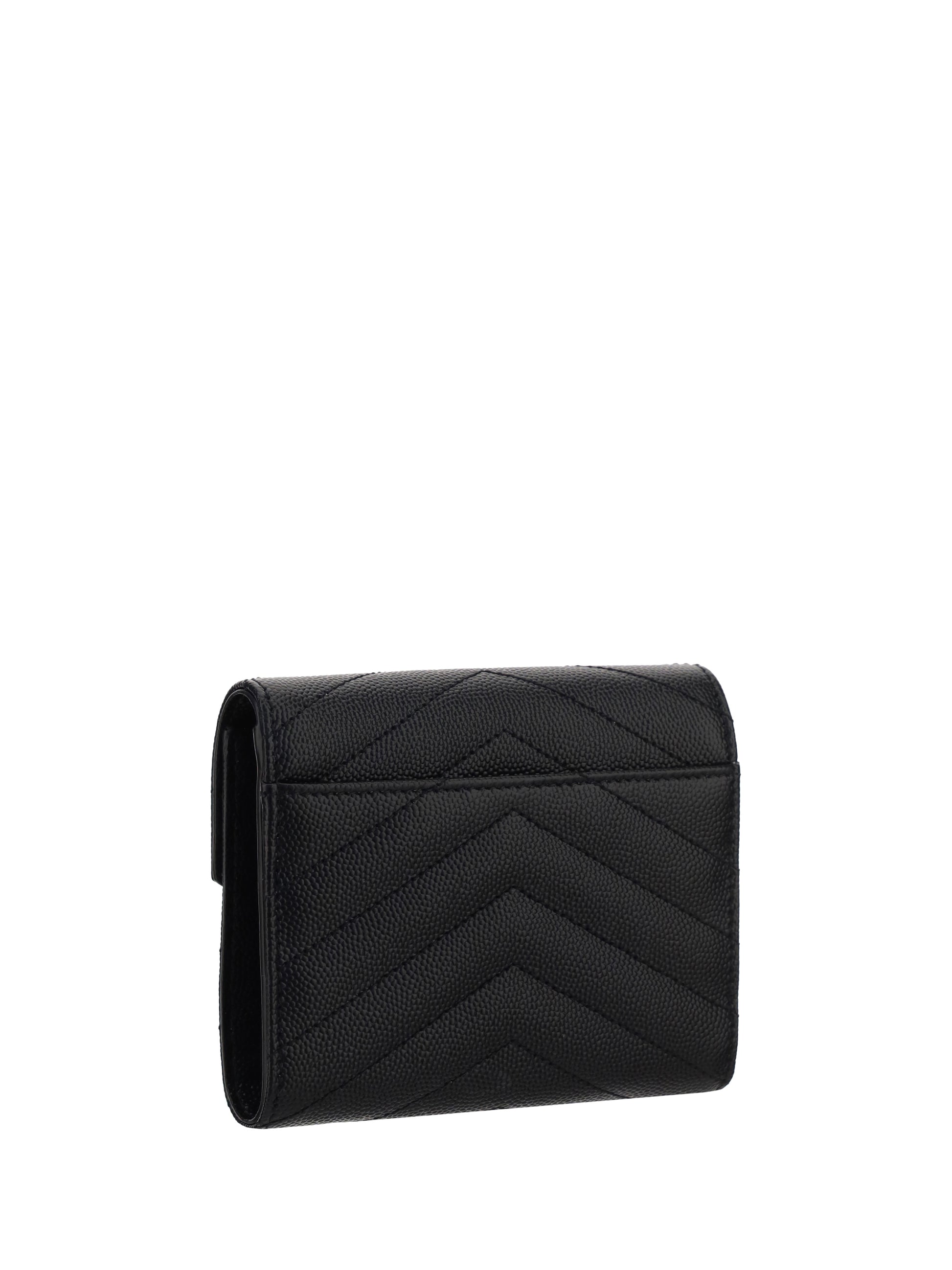 Saint Laurent Women Cassandre Matelassé Wallet SAINT LAURENT