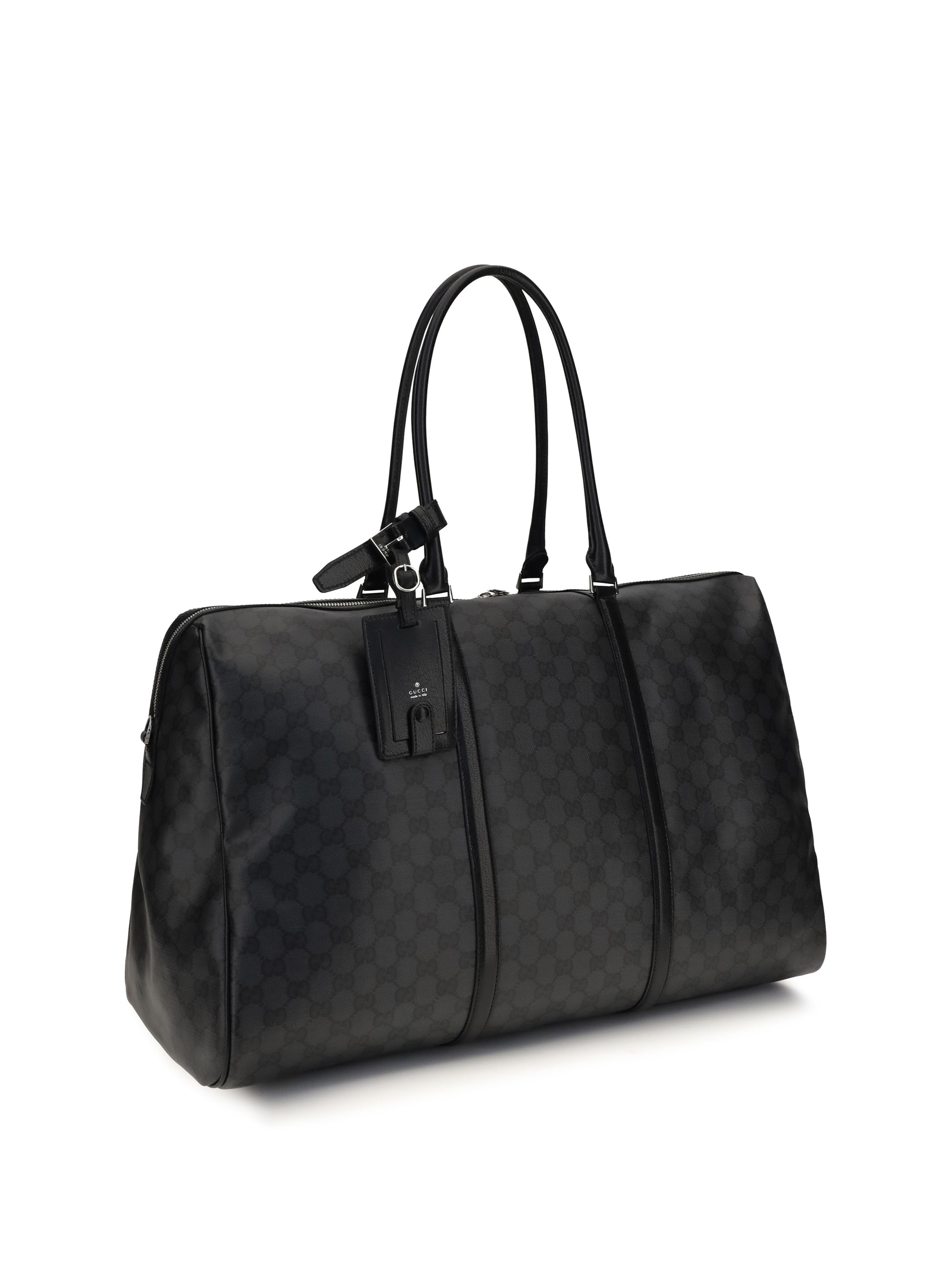 Gucci Women Gg Travel Bag With Web Stripe GUCCI