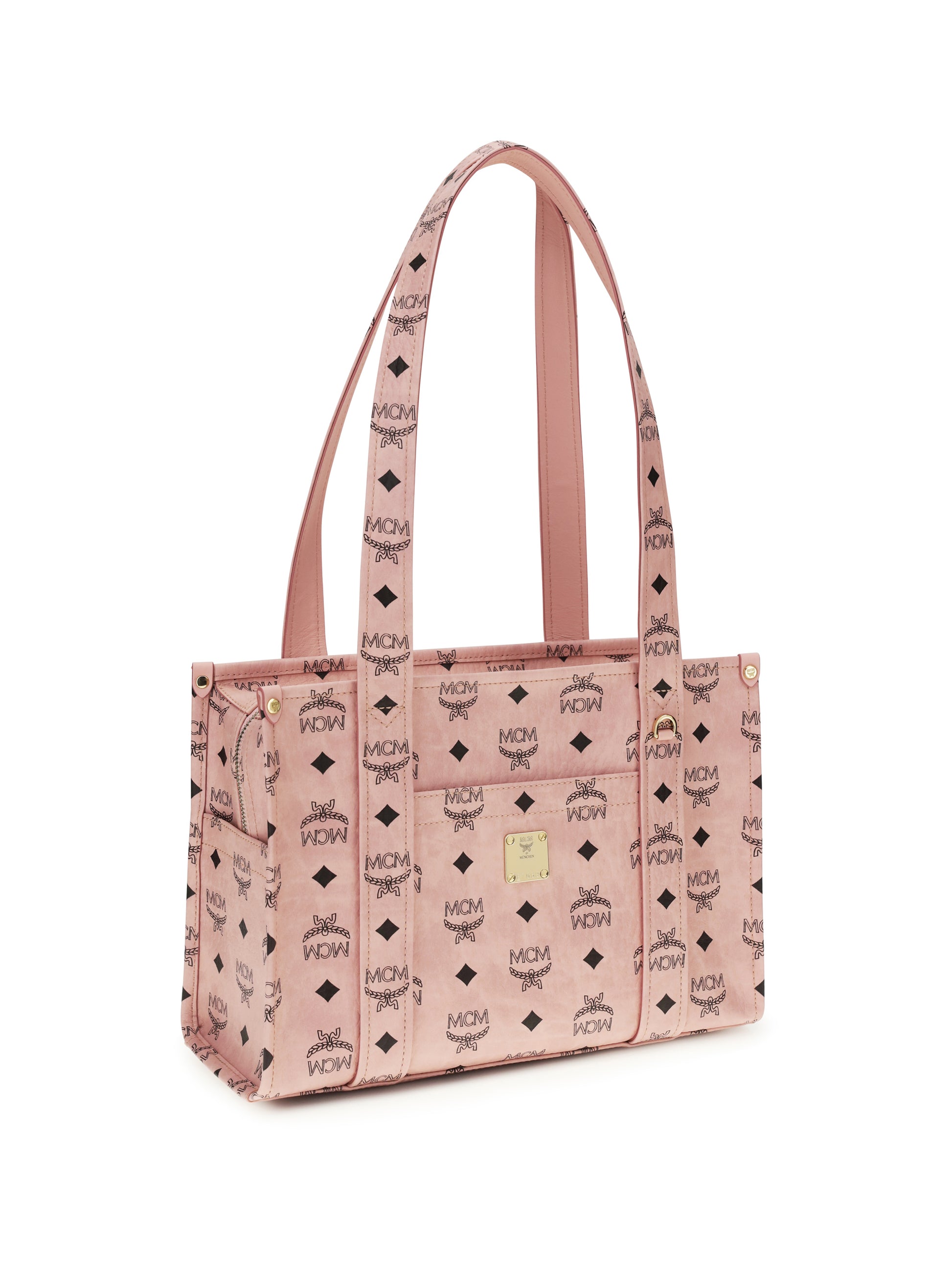 Mcm Women Aren Visetos Tote Bag MCM