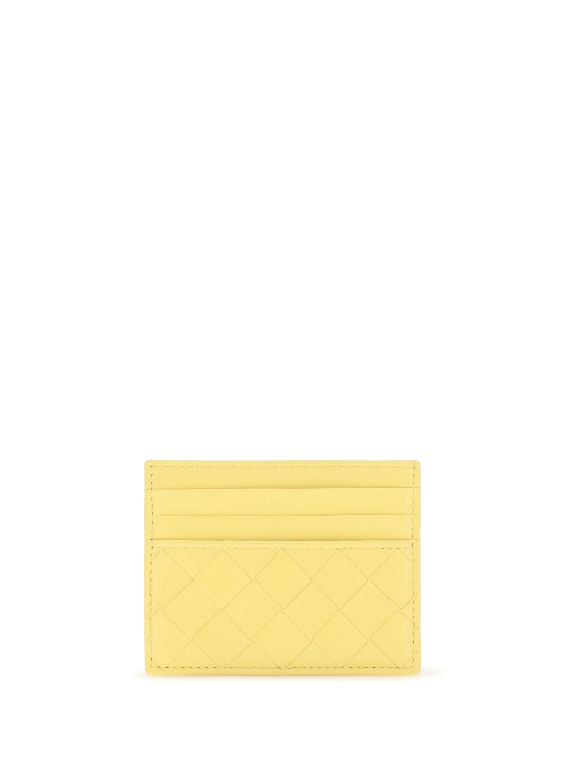 Bottega Veneta Women Leather Card Holder BOTTEGA VENETA
