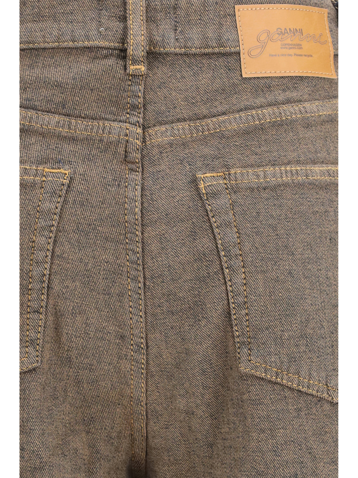 Ganni Women Lari Neppy Denim Jeans GANNI