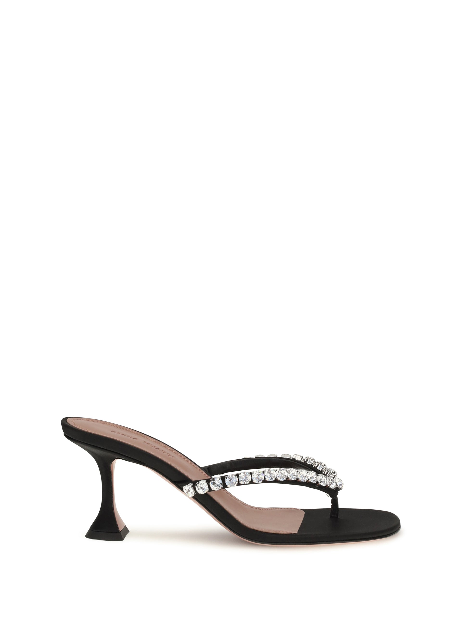Amina Muaddi Women Gigi Crystal-Embellished Thong Sandals AMINA MUADDI