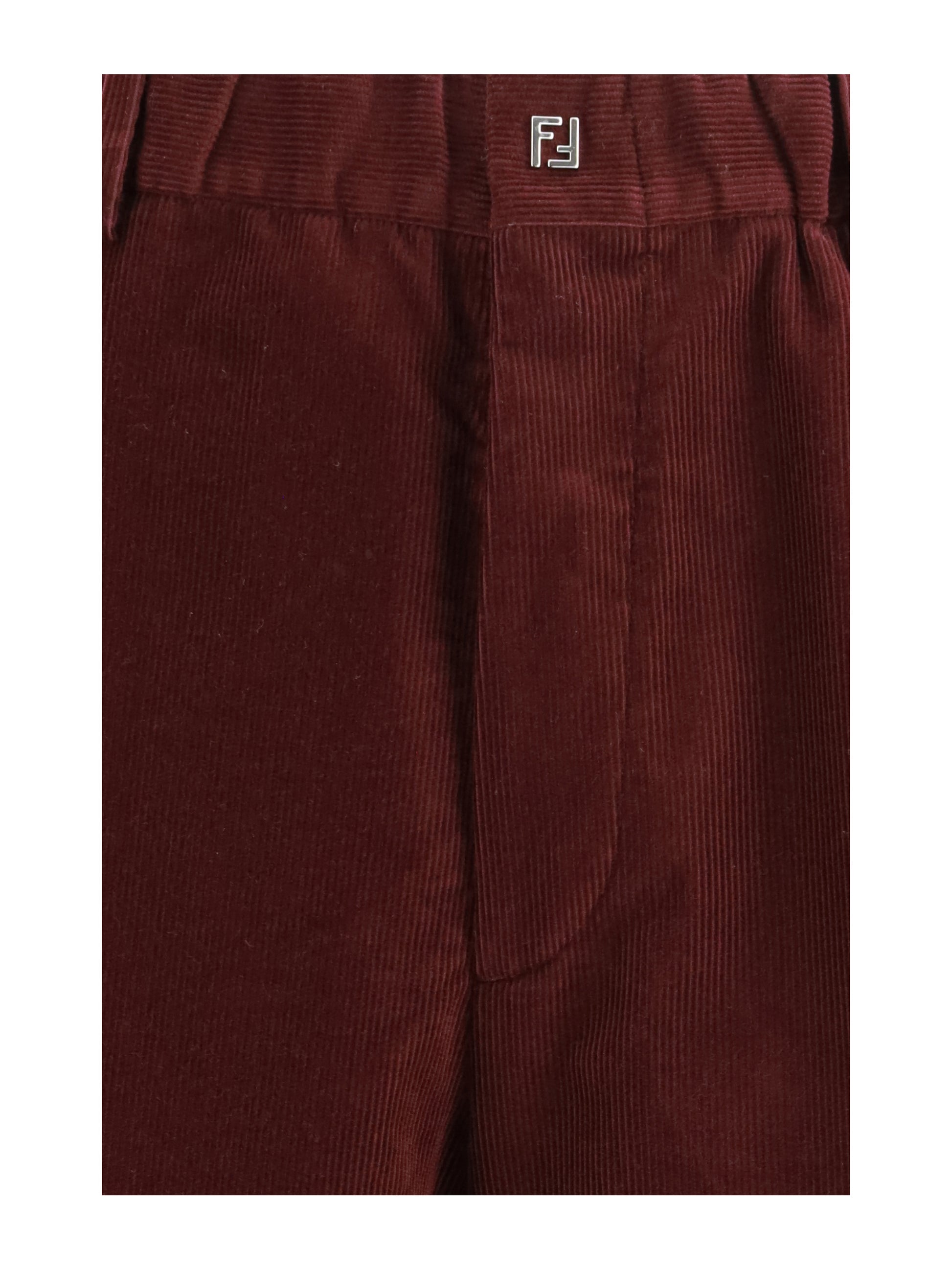 Fendi Men Velvet Pants FENDI