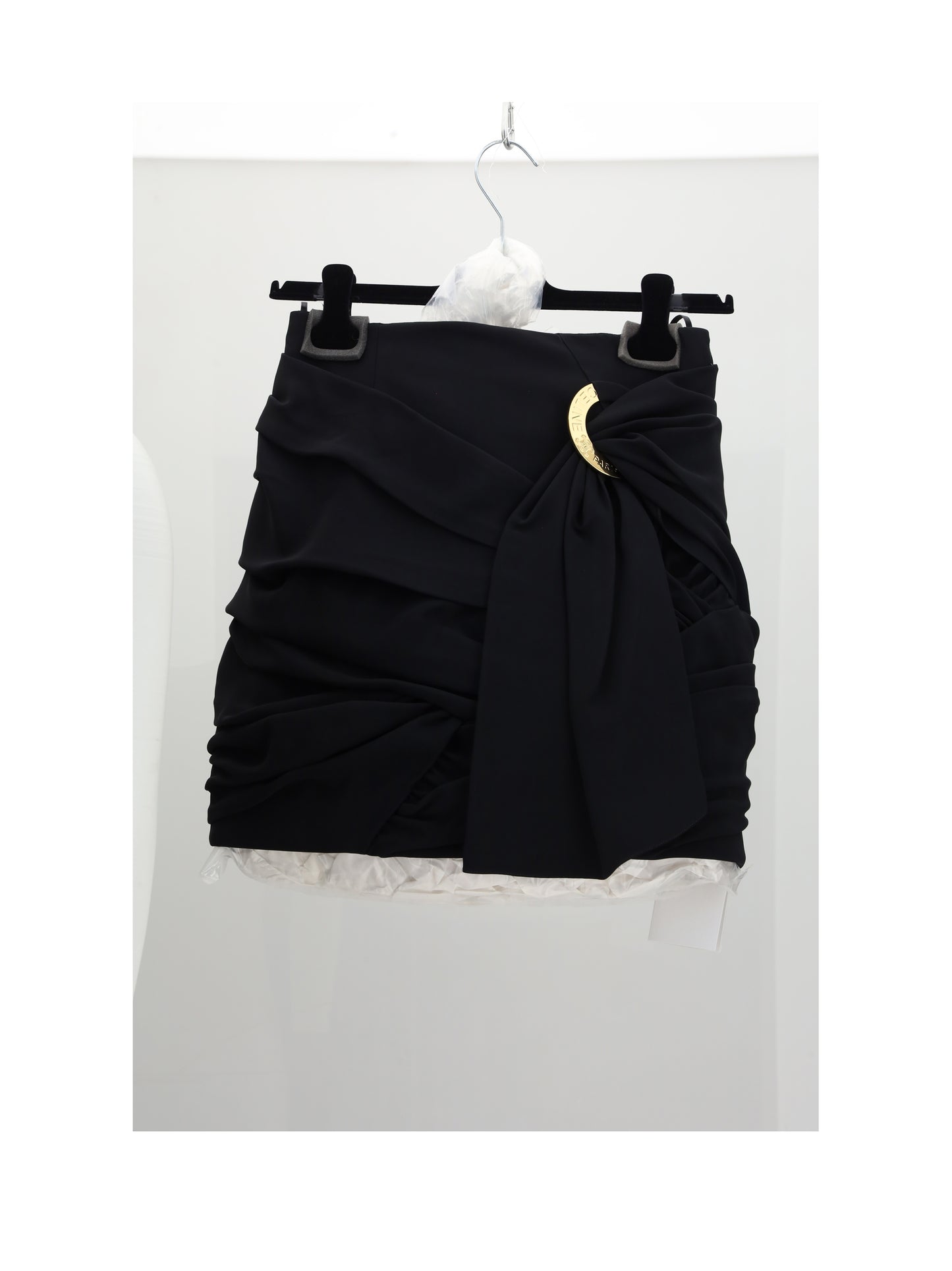 Celine Women Draped Mini Skirt CELINE