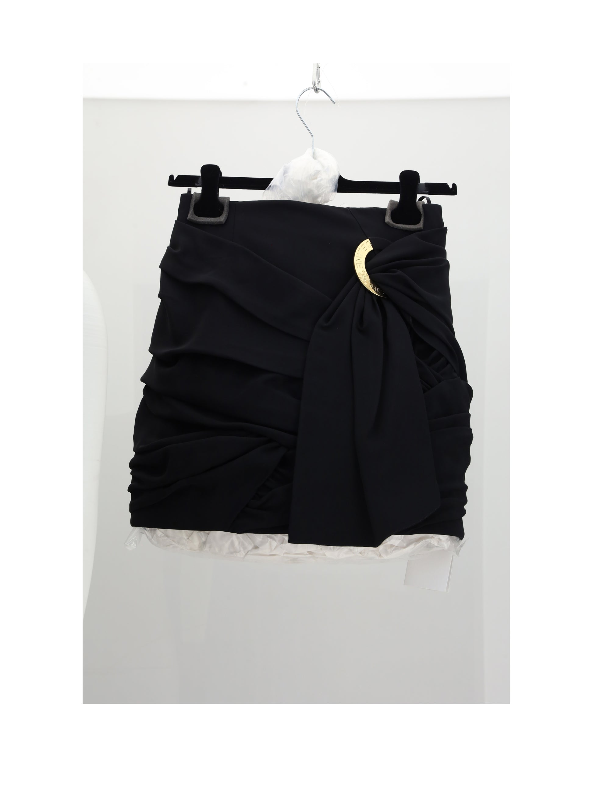 Celine Women Draped Mini Skirt CELINE