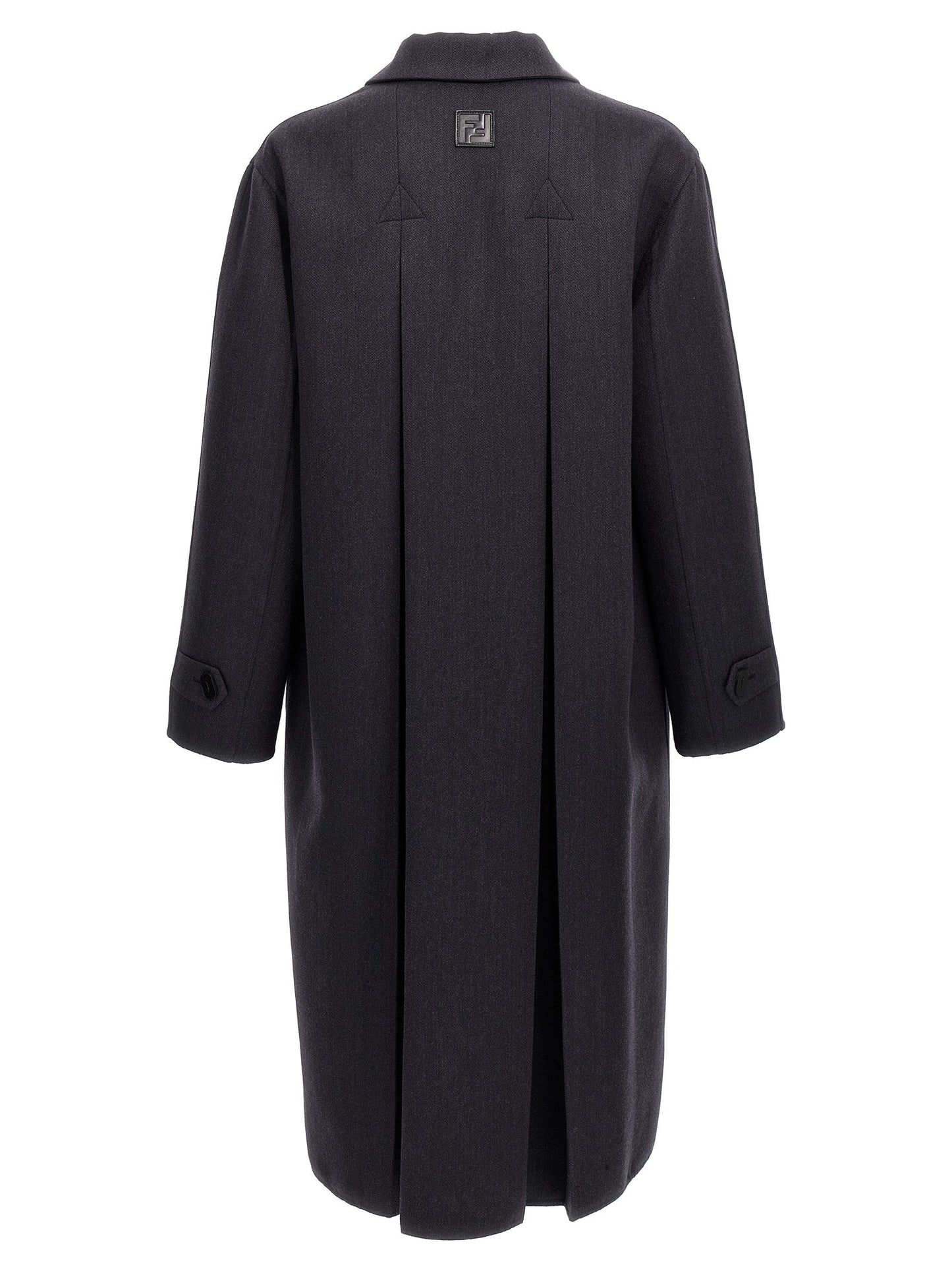 Fendi Men Double Wool Coat FENDI