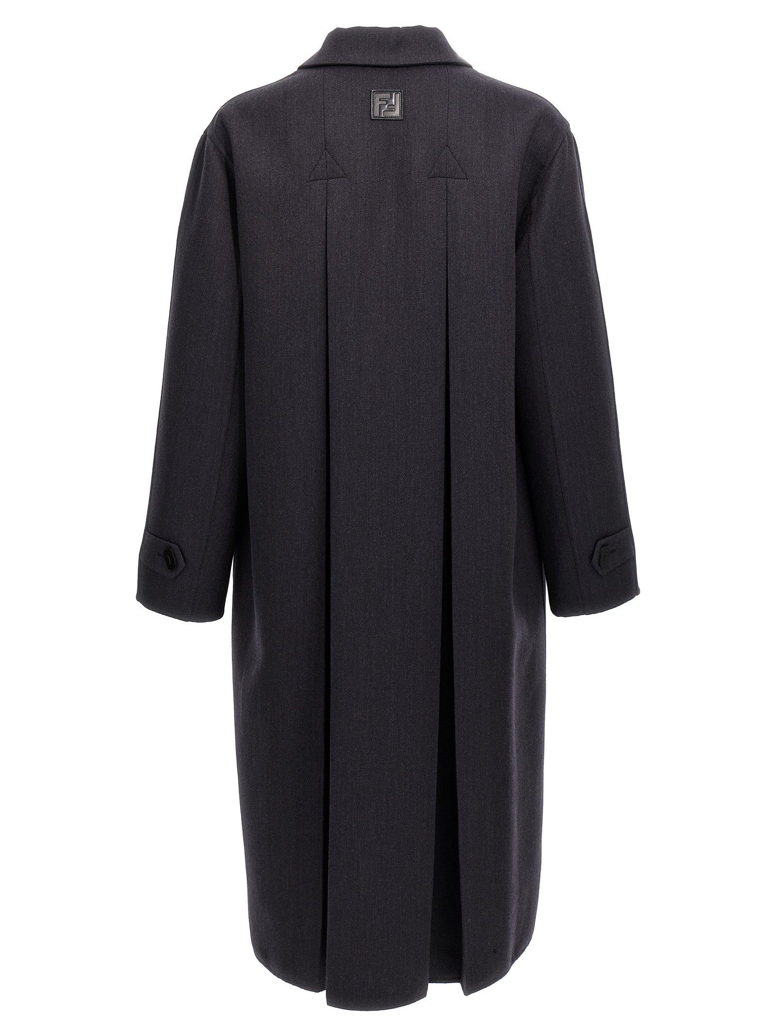 Fendi Men Double Wool Coat FENDI