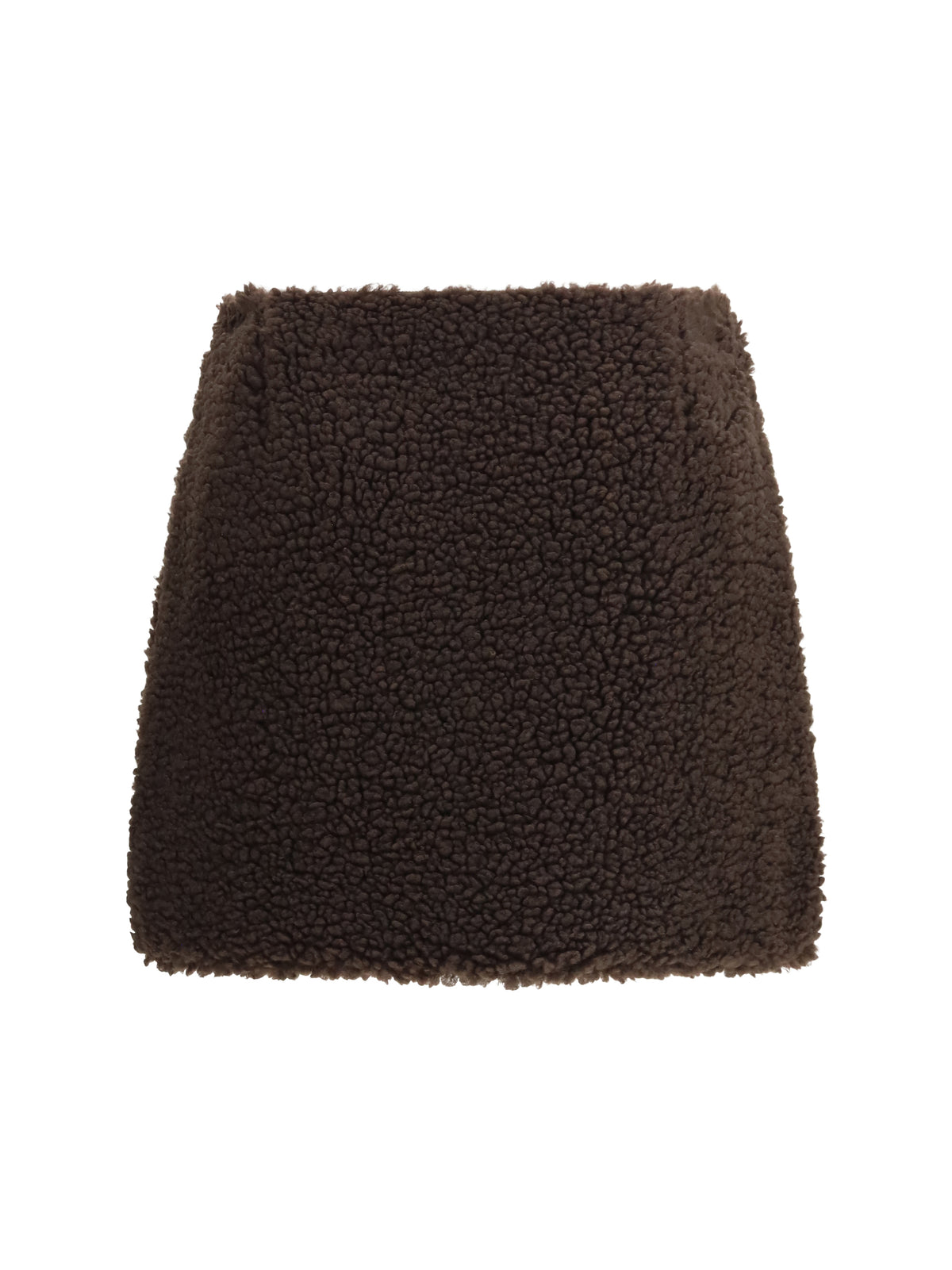 Moncler Women Teddy-Effect Miniskirt MONCLER