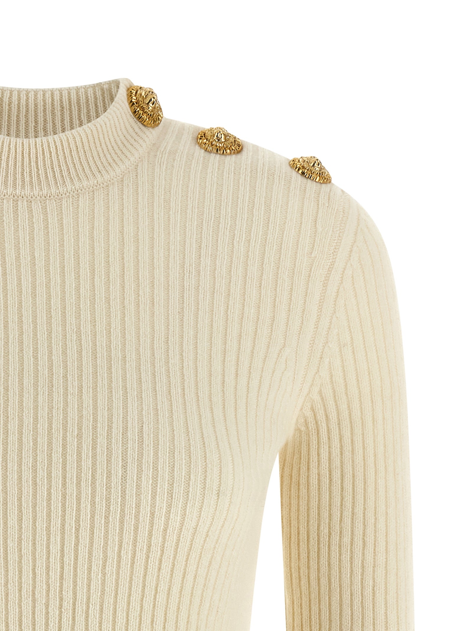 Balmain Women Ribbed Sweater BALMAIN