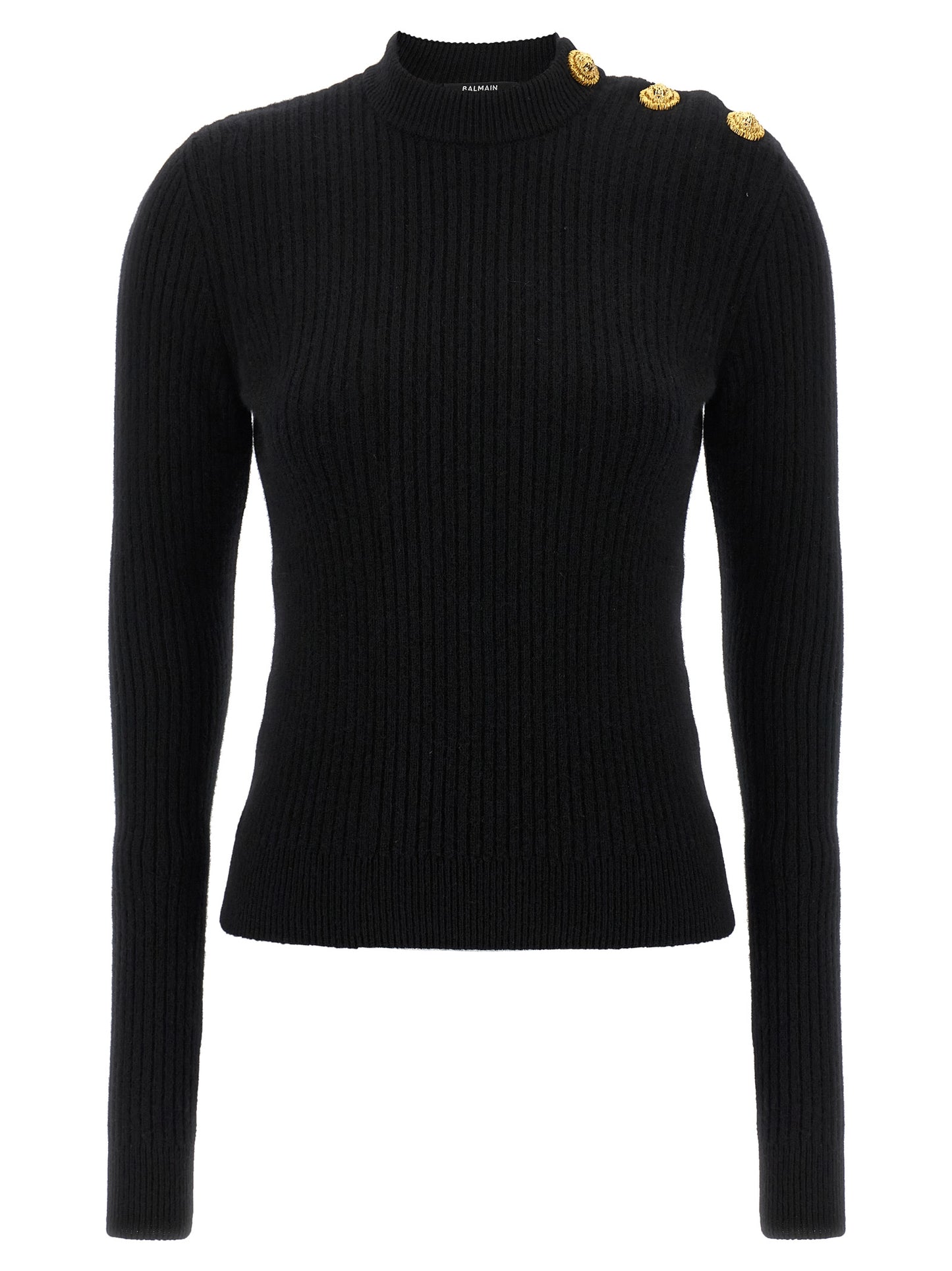 Balmain Women Ribbed Sweater BALMAIN