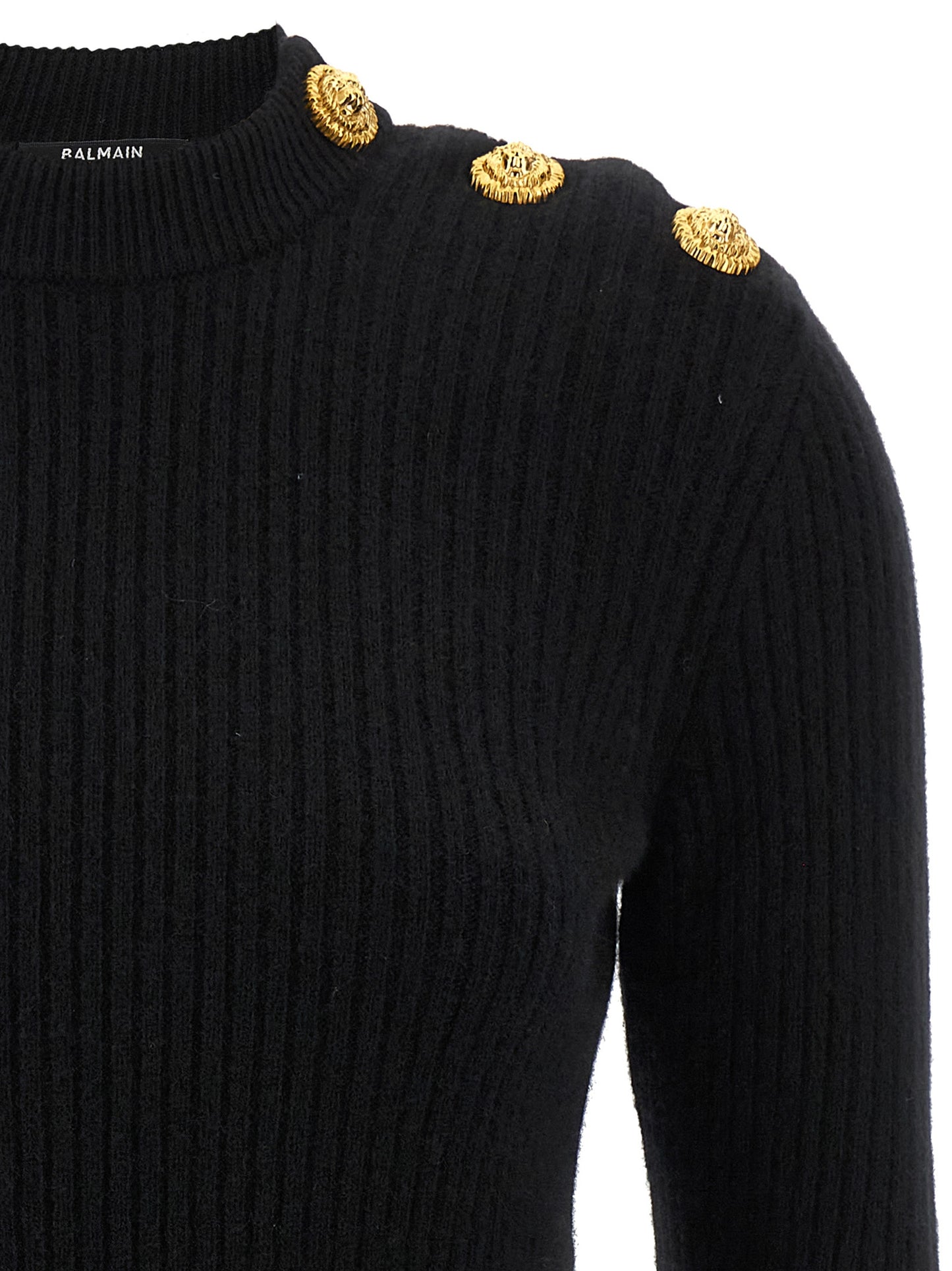Balmain Women Ribbed Sweater BALMAIN