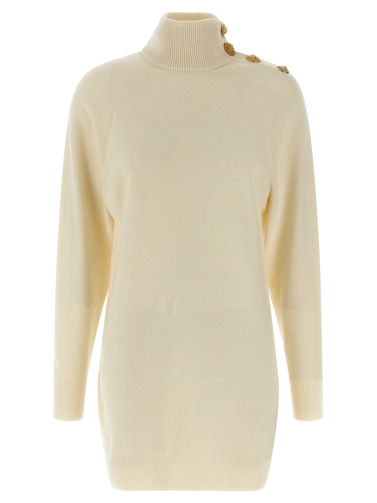 Balmain Women Cashmere Wool Dress