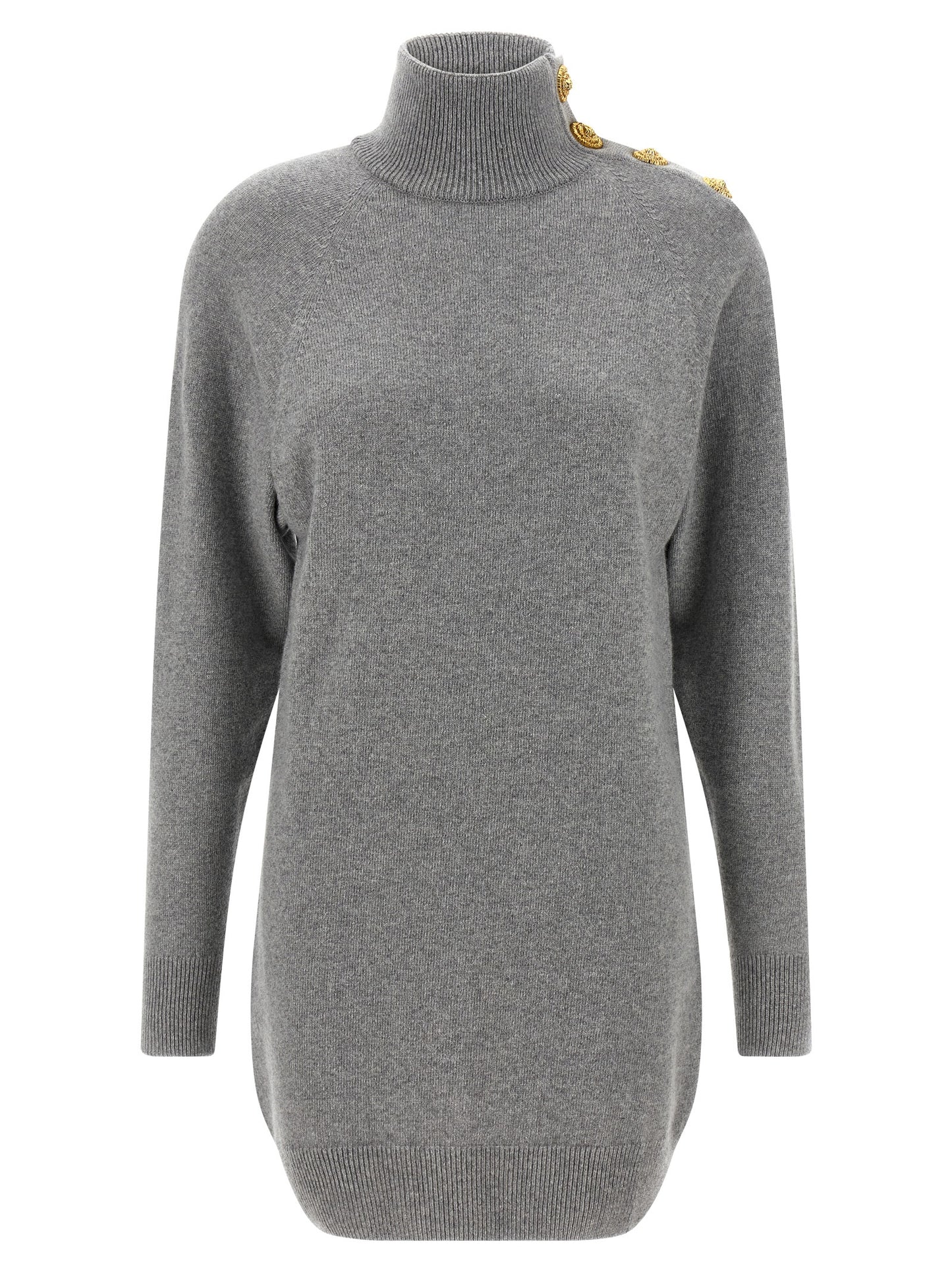 Balmain Women Cashmere Wool Dress BALMAIN