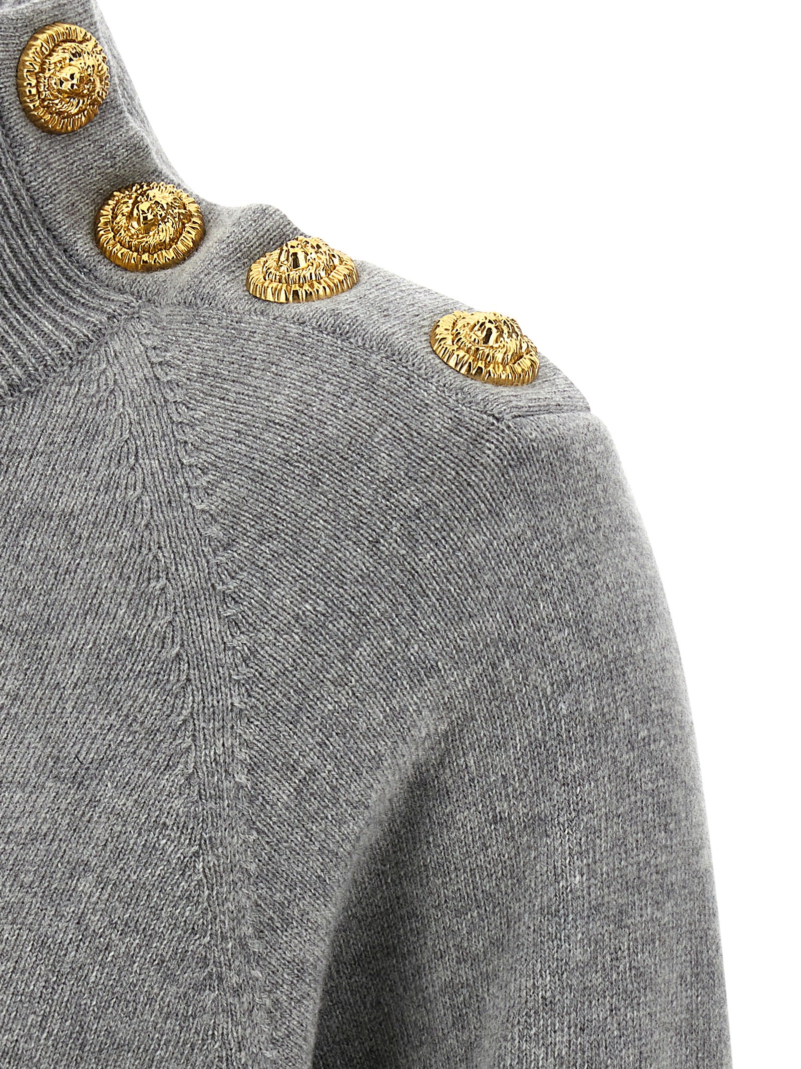 Balmain Women Cashmere Wool Dress BALMAIN