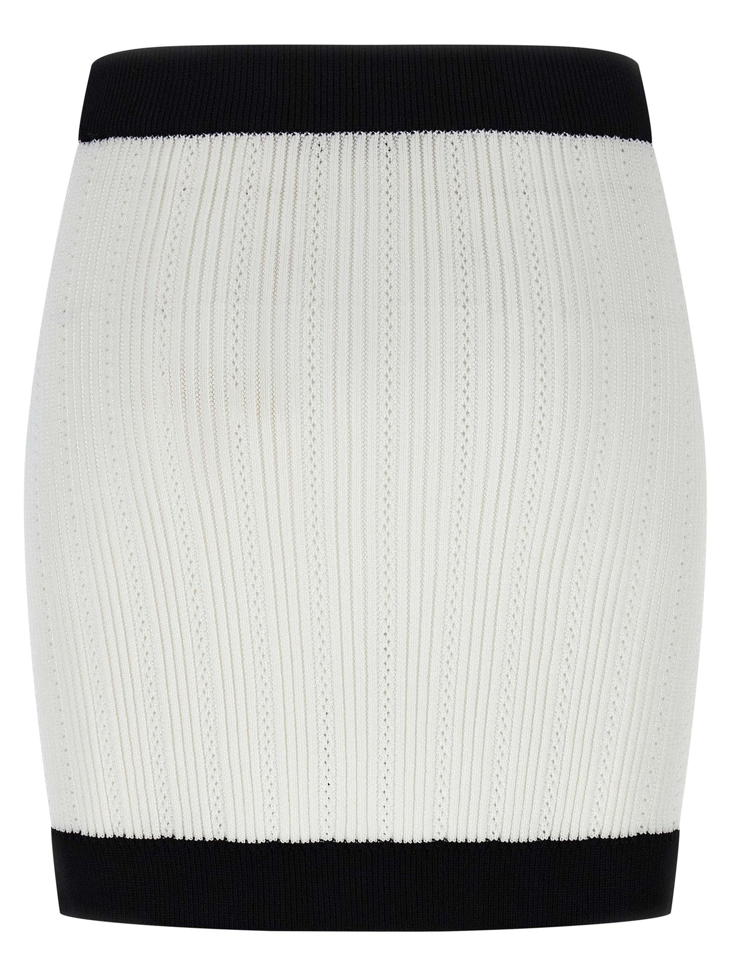 Balmain Women Two-Tone Miniskirt BALMAIN
