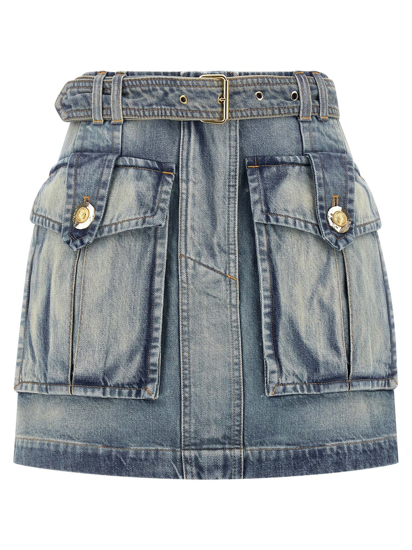 Balmain Women Cargo Pocket Skirt BALMAIN