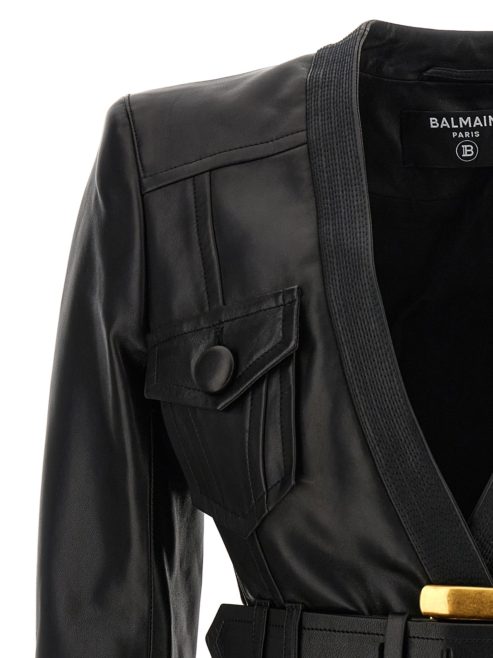 Balmain Women Leather Jacket BALMAIN