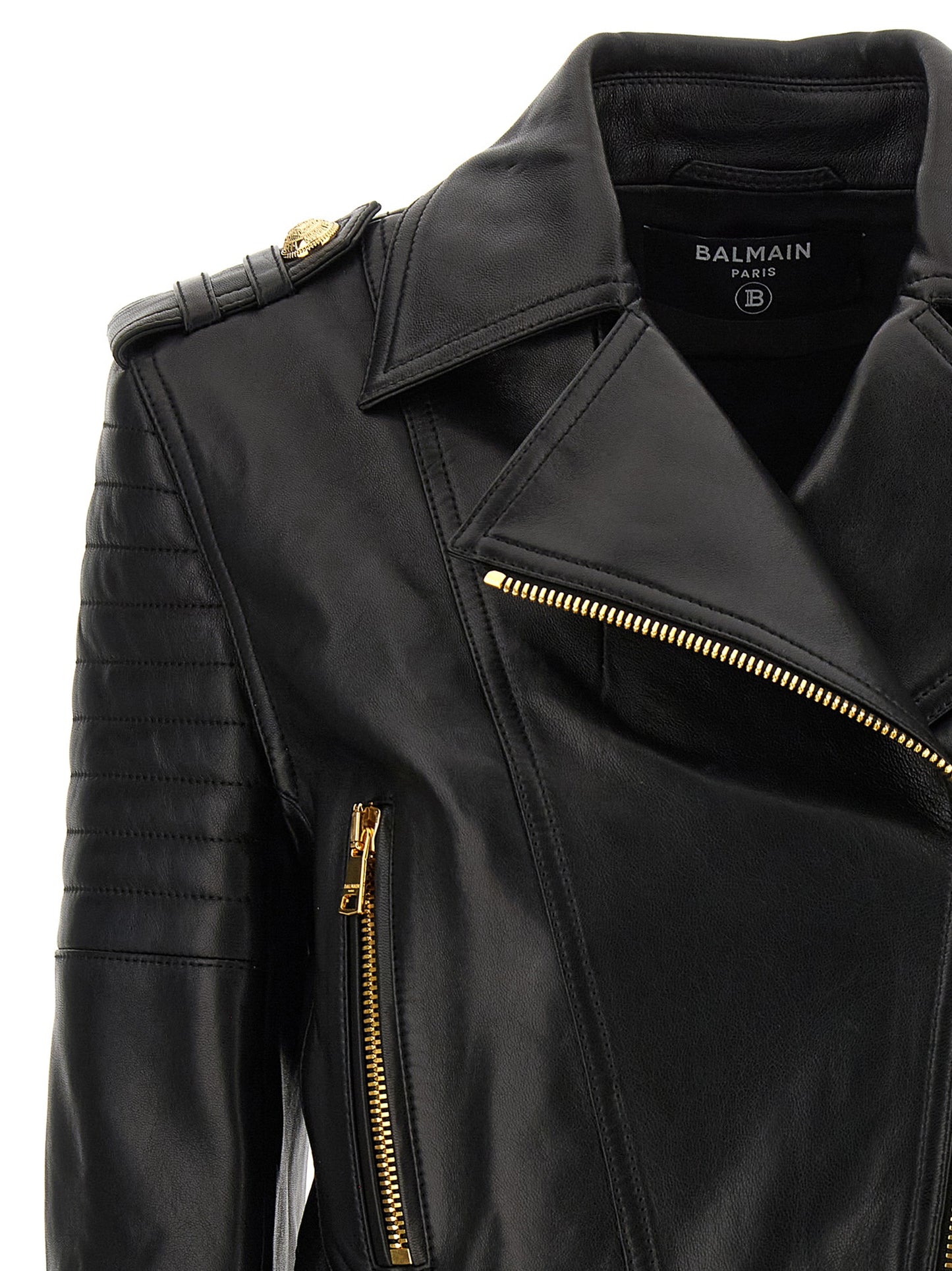 Balmain Women Leather Jacket BALMAIN