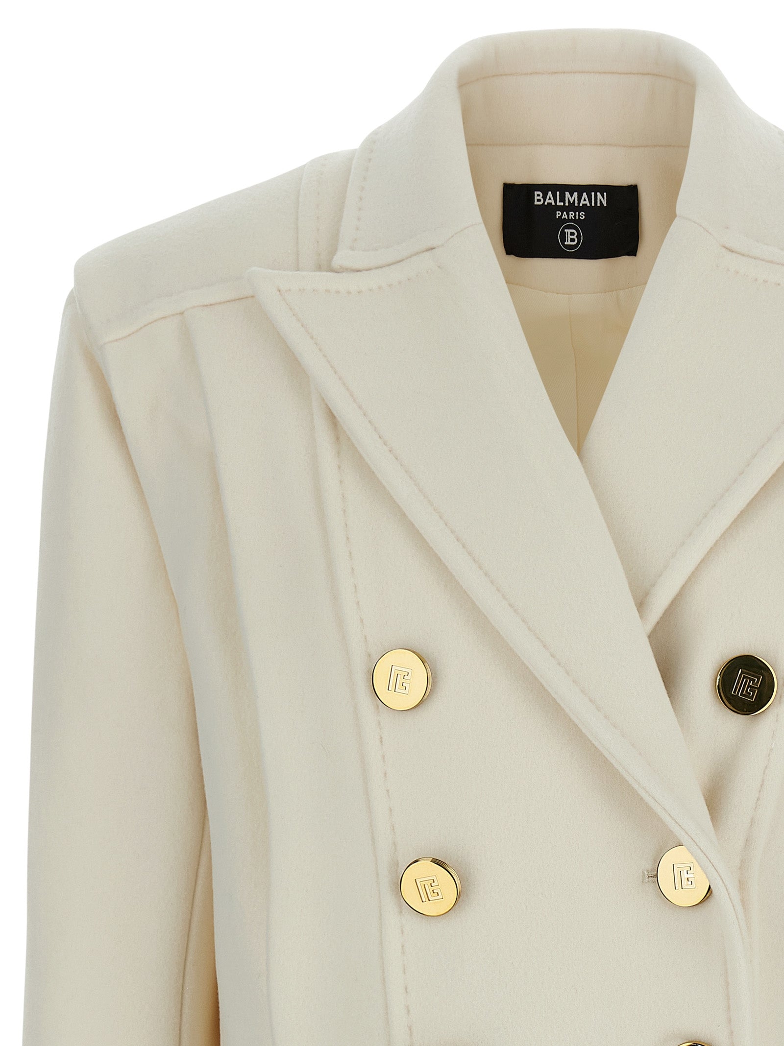 Balmain Women Double-Breasted Coat BALMAIN