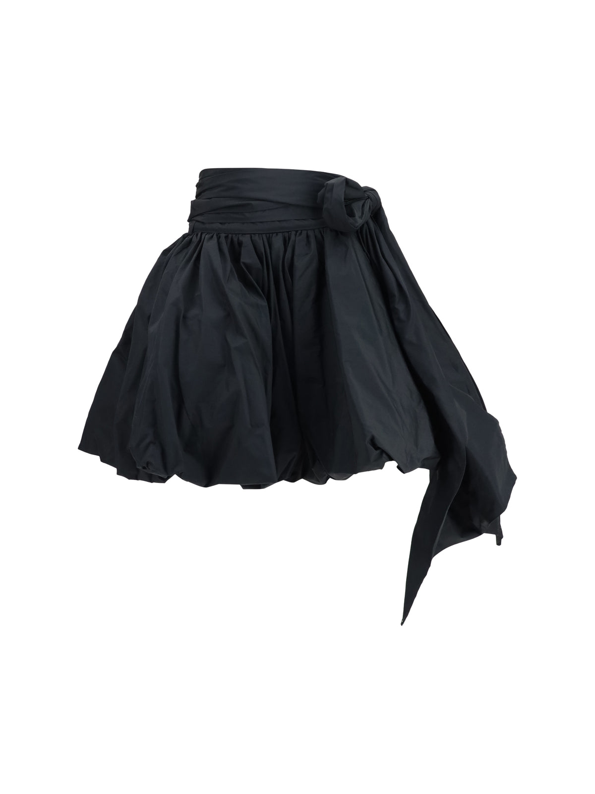 Blumarine Women Taffeta Skirt With Side Bow BLUMARINE